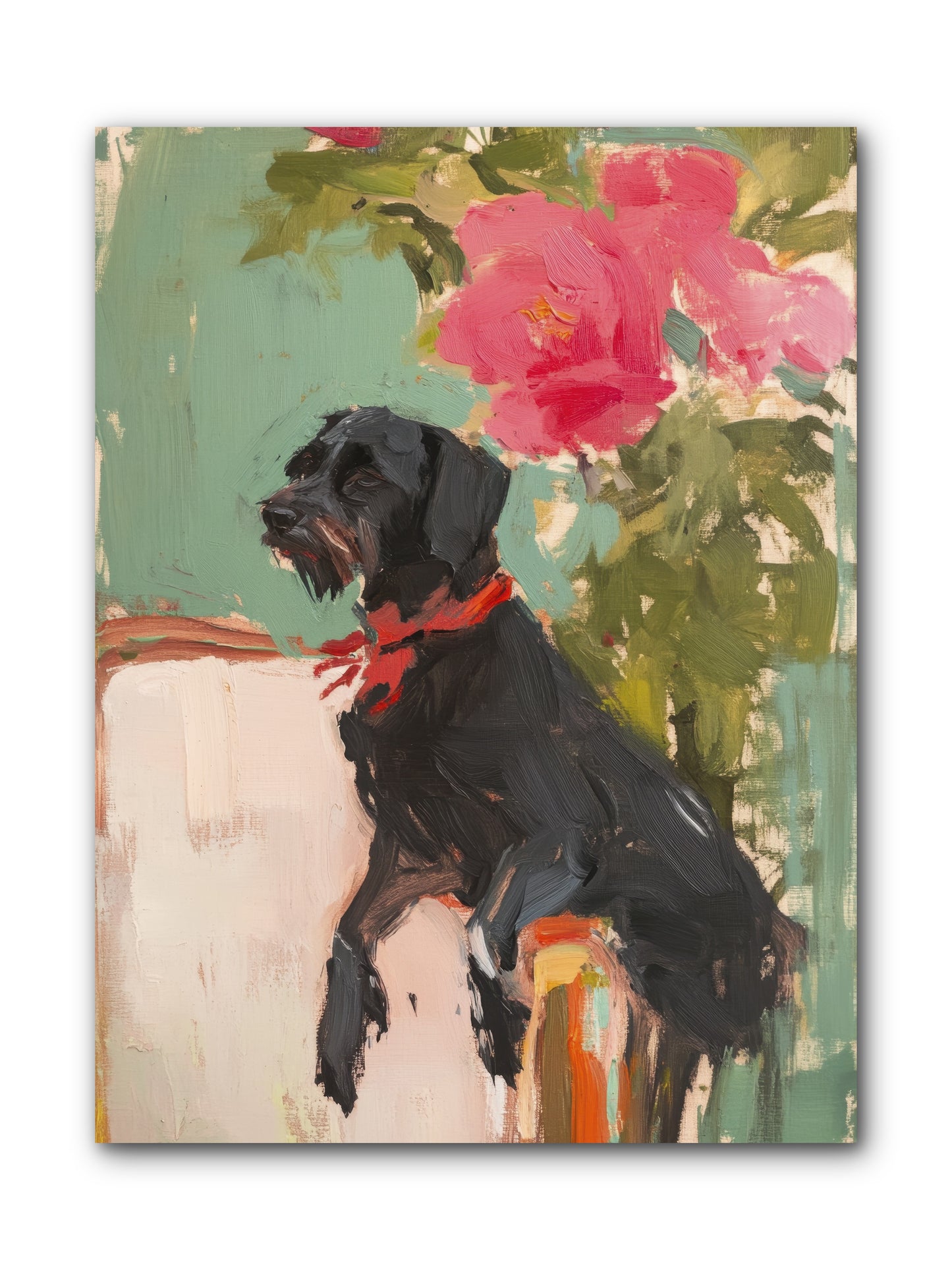 Major Pepper -- Wrapped Canvas 9x12