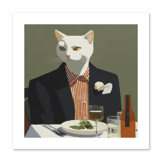 Manners Made the Moment -- Paper Print 10x10