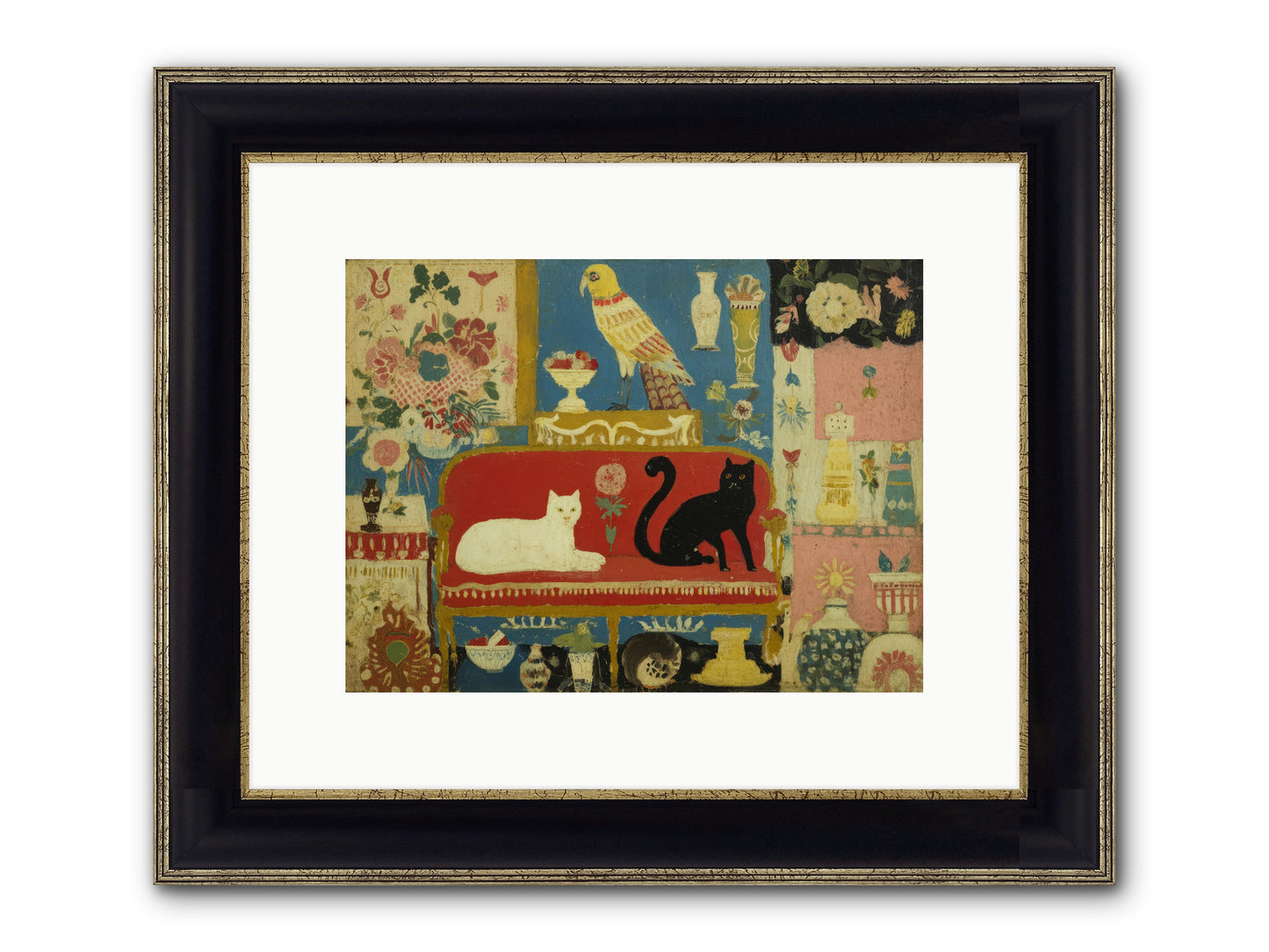 Manners and Mischief — Manners-and-Mischief-12x9-Framed-Print-Black-Gold.jpg