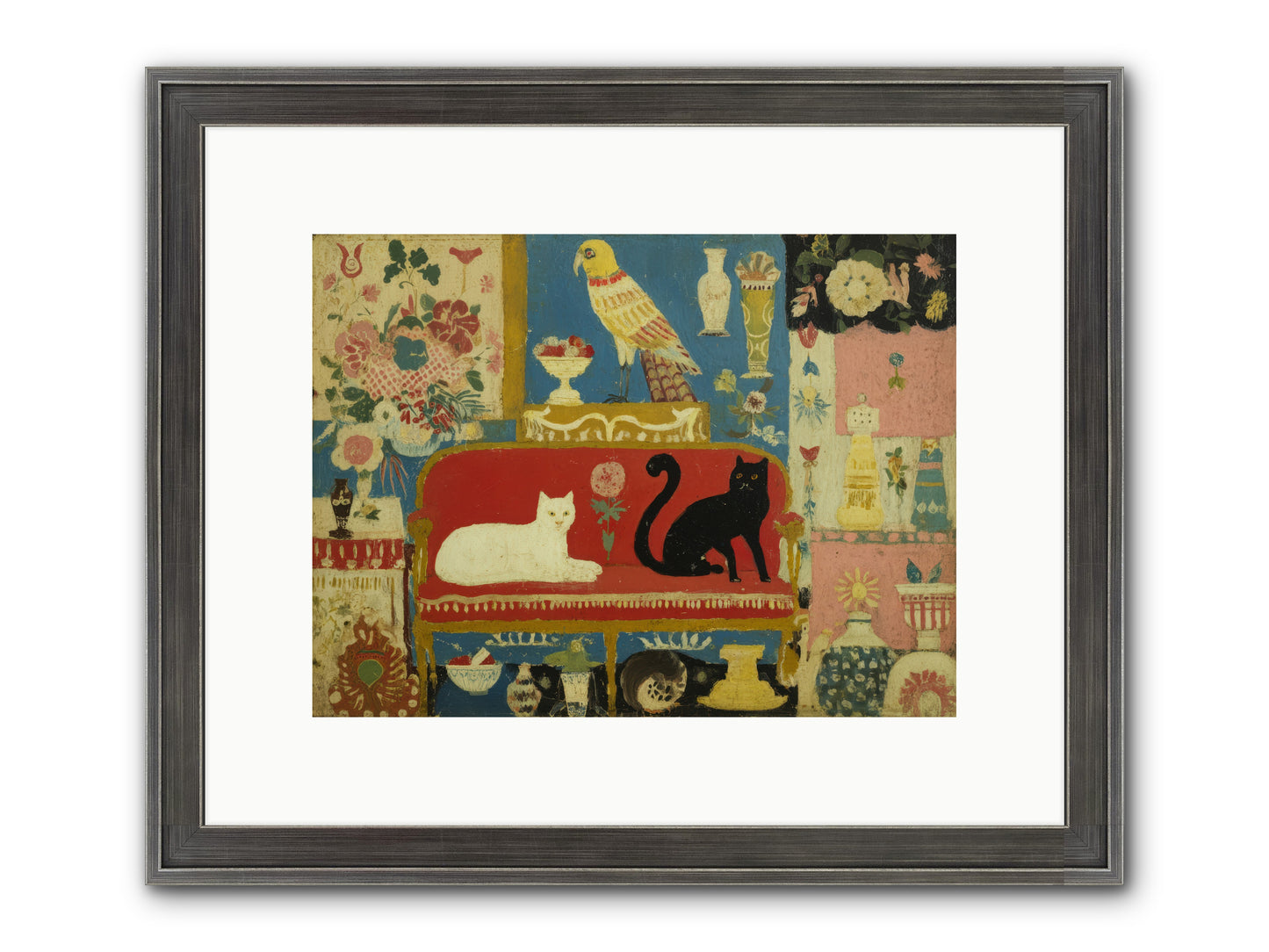 Manners and Mischief — Manners-and-Mischief-12x9-Framed-Print-Slimwoods-Black-Silver.jpg