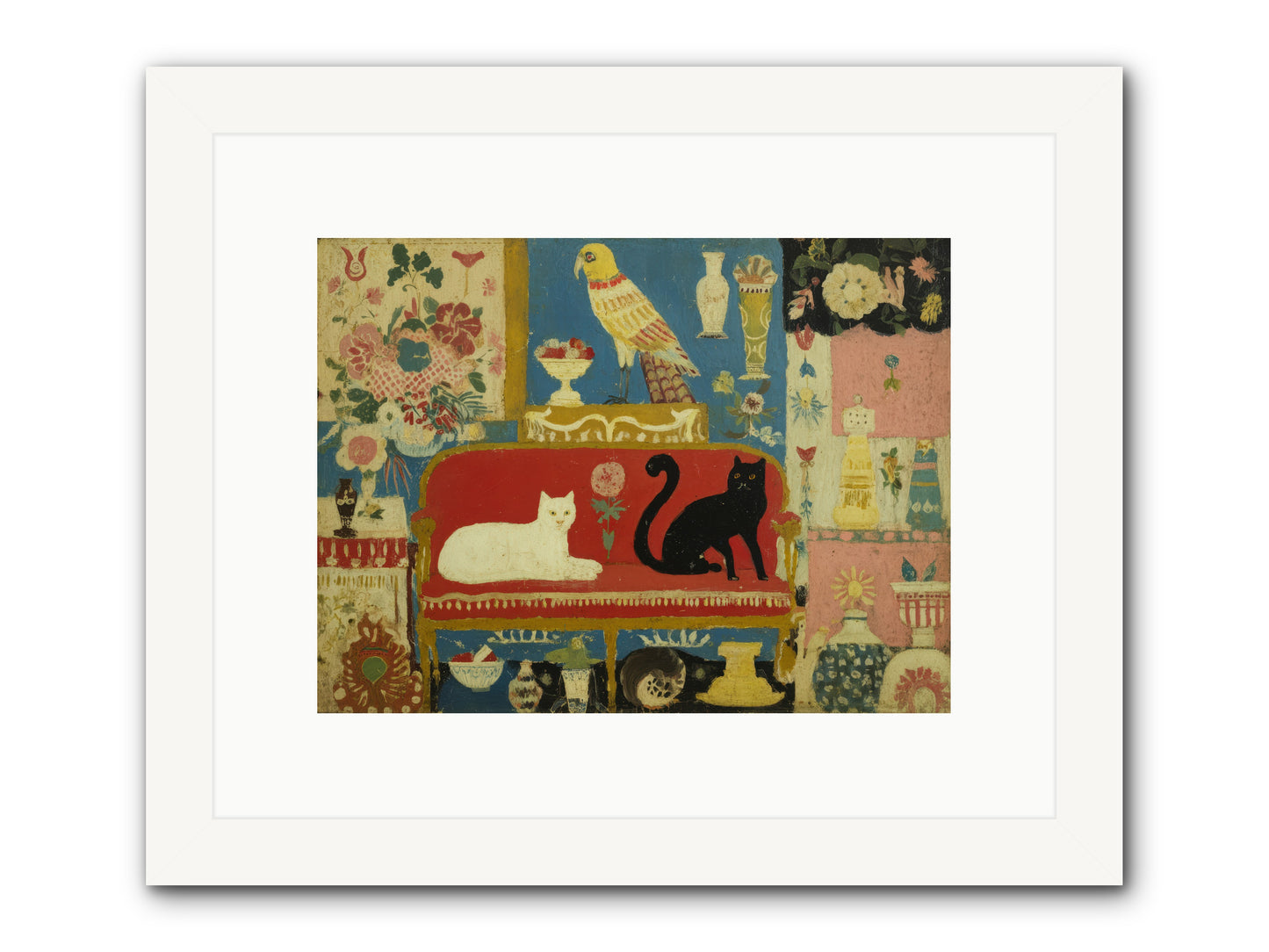 Manners and Mischief — Manners-and-Mischief-12x9-Framed-Print-White.jpg
