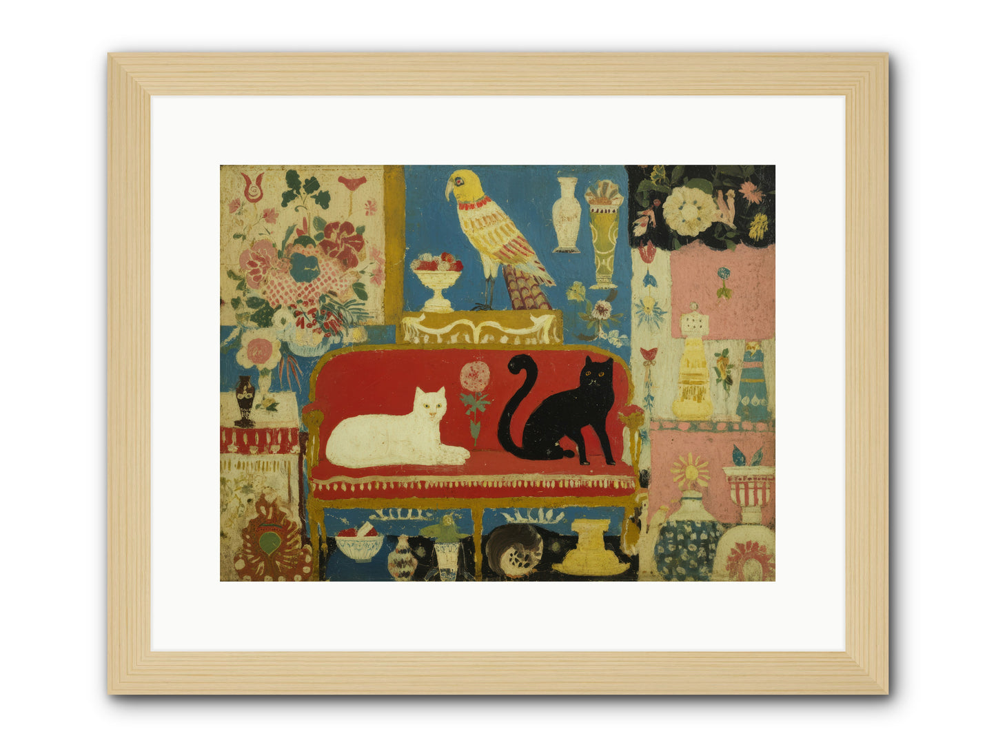 Manners and Mischief — Manners-and-Mischief-16x12-Framed-Print-Natural.jpg