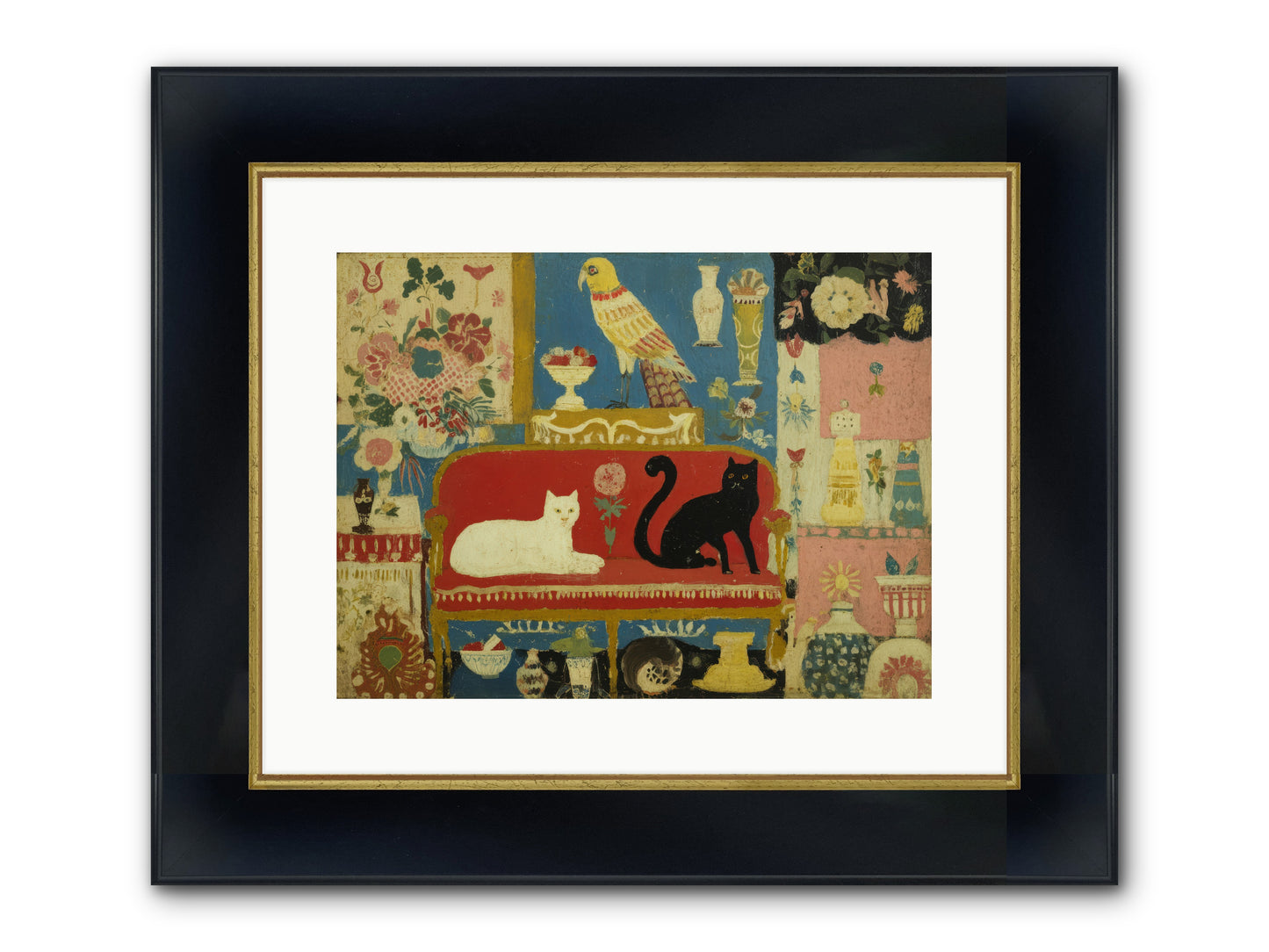Manners and Mischief — Manners-and-Mischief-16x12-Framed-Print-Wide-Black-w-Gold.jpg