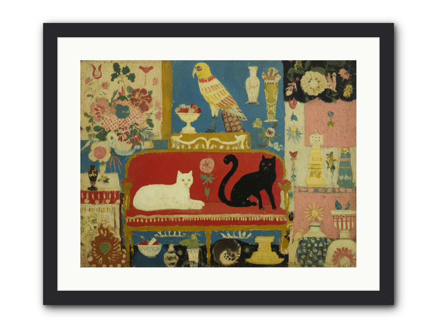 Manners and Mischief — Manners-and-Mischief-24x18-Framed-Print-Black.jpg