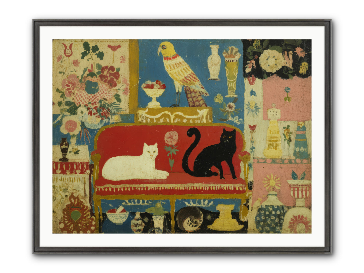 Manners and Mischief — Manners-and-Mischief-40x30-Framed-Print-Slimwoods-Black-Silver.jpg