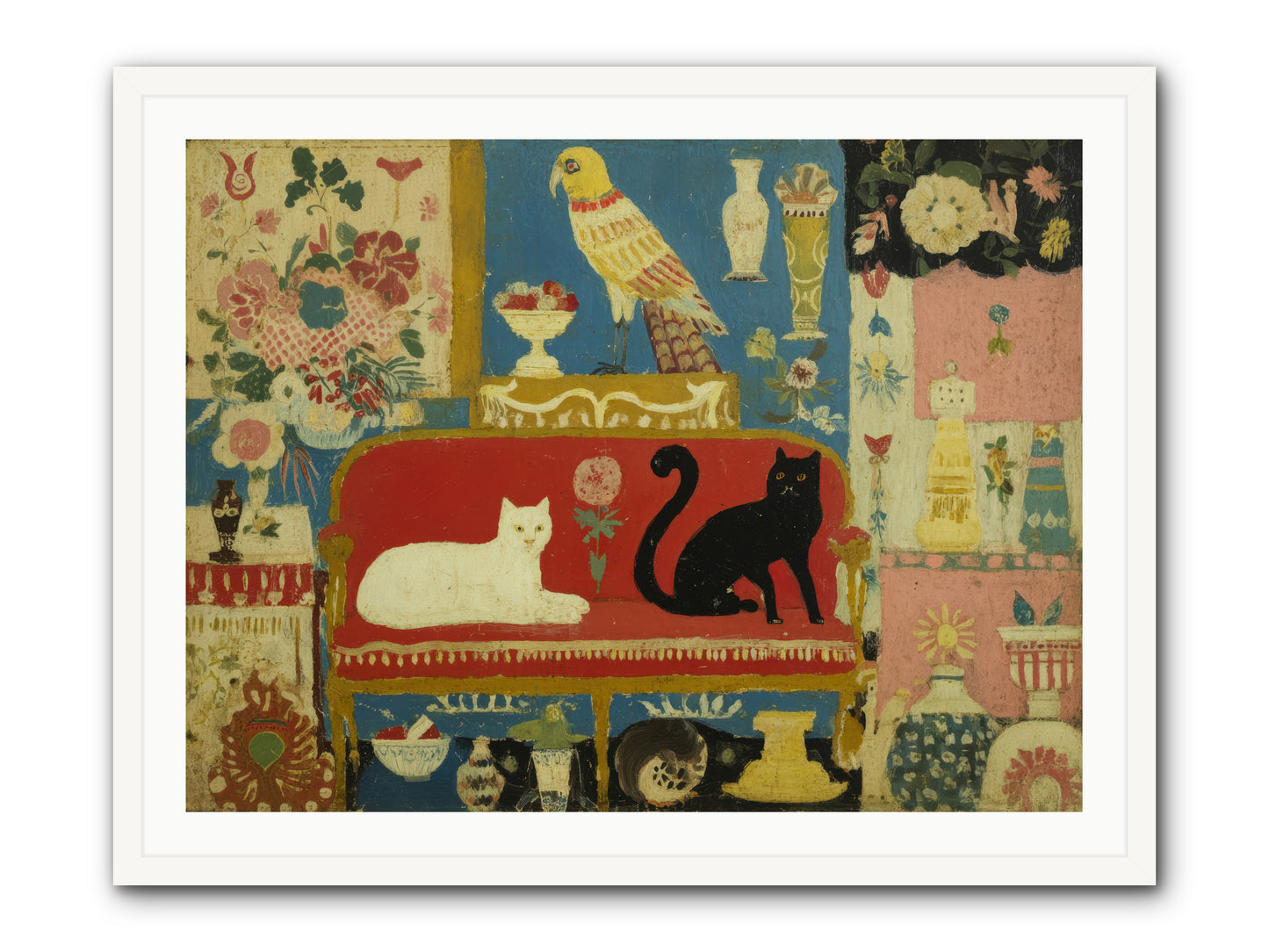 Manners and Mischief — Manners-and-Mischief-40x30-Framed-Print-White.jpg