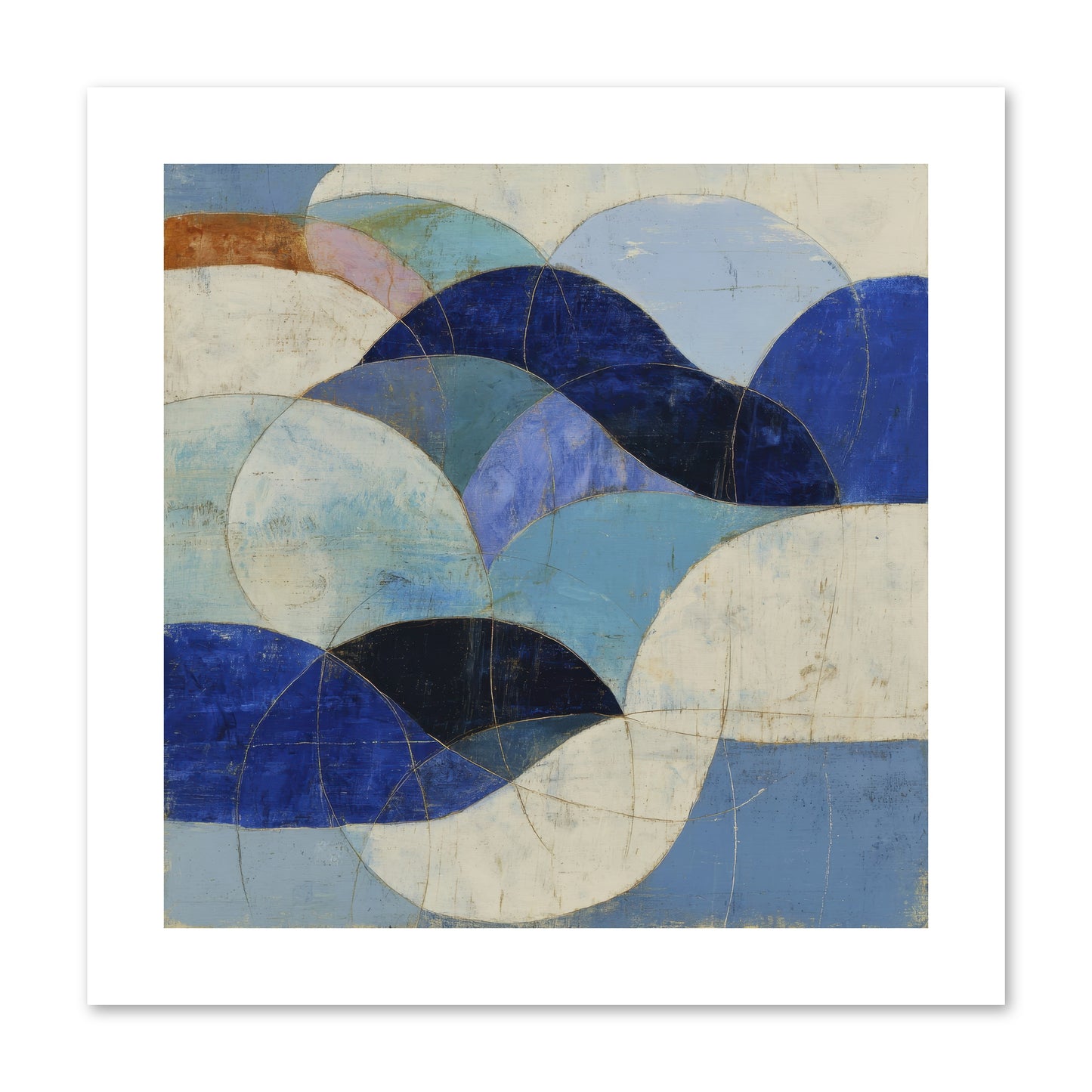 Marble Rift -- Loose Canvas Print 10x10