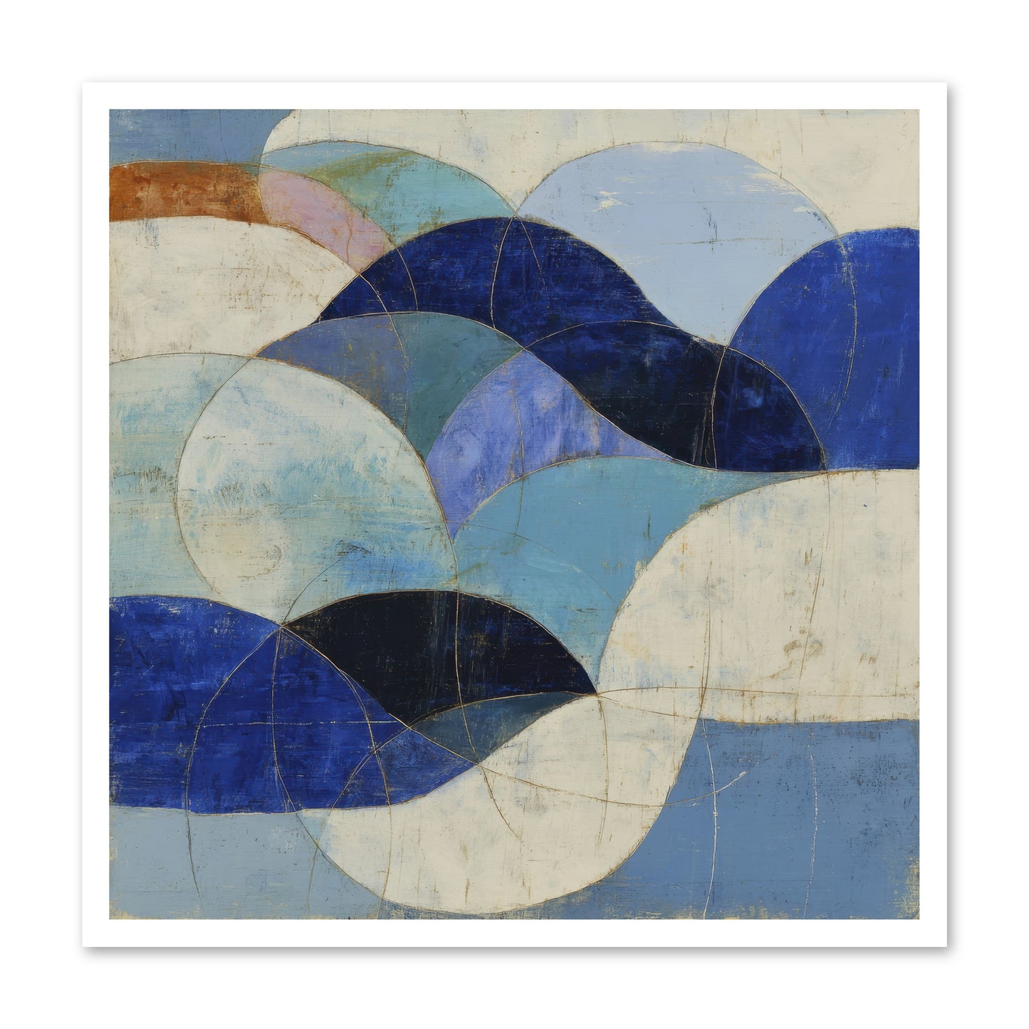 Marble Rift -- Loose Canvas Print 30x30