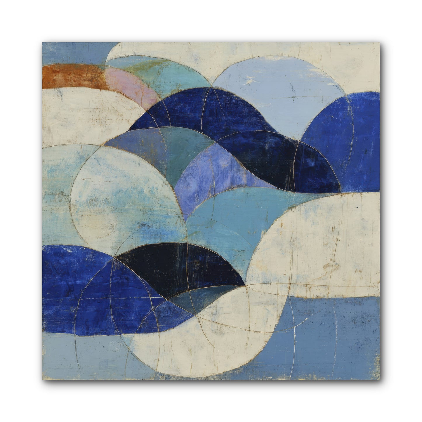 Marble Rift -- Wrapped Canvas 10x10