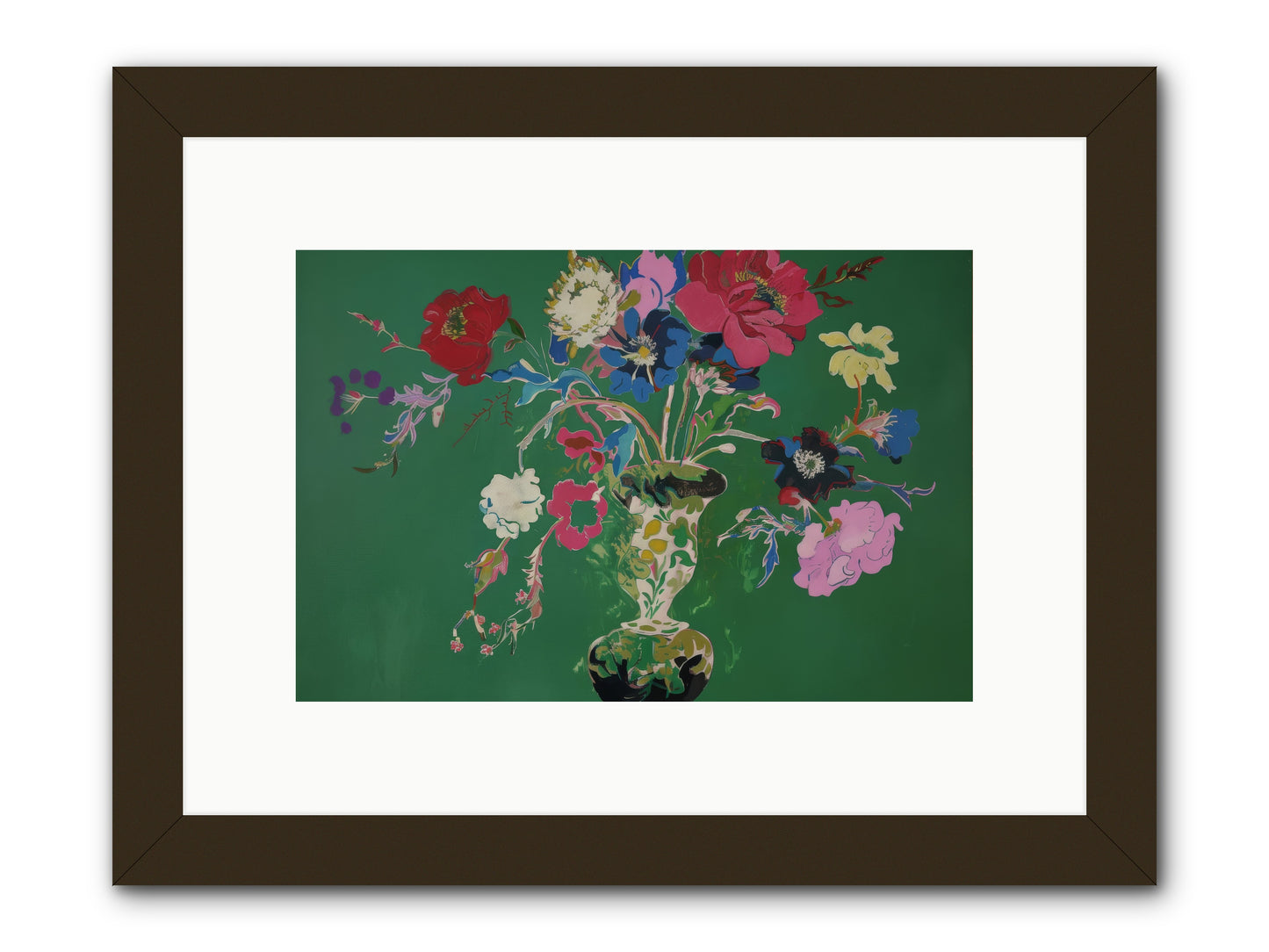 Margate -- Framed Print - Black 12x8