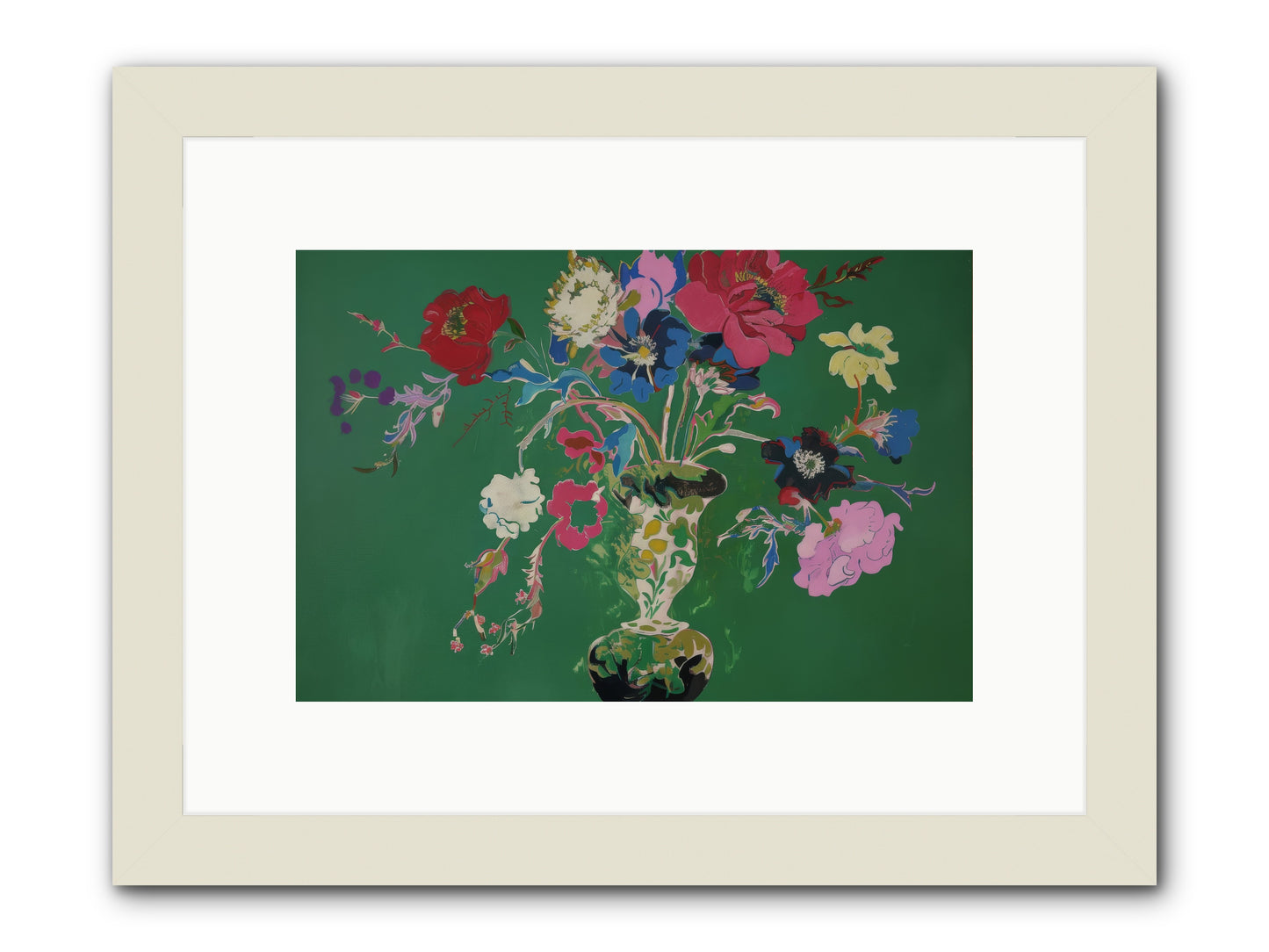 Margate -- Framed Print - White 12x8