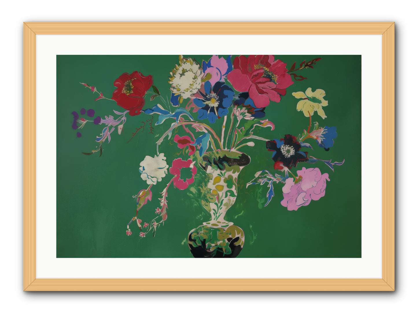 Margate -- Framed Print - Natural 30x20