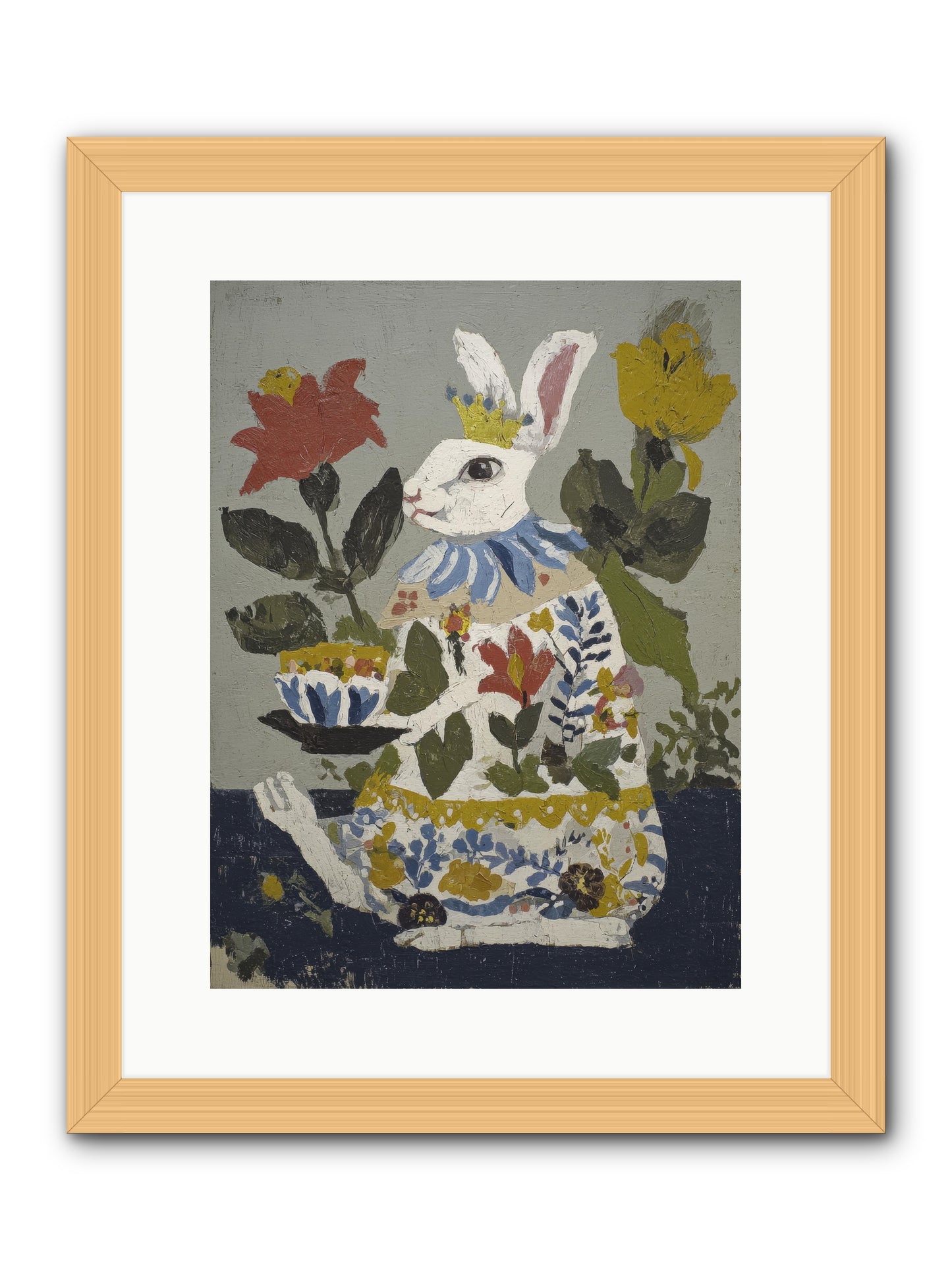 Marigold & Minor Scandals -- Framed Print - Natural 12x16