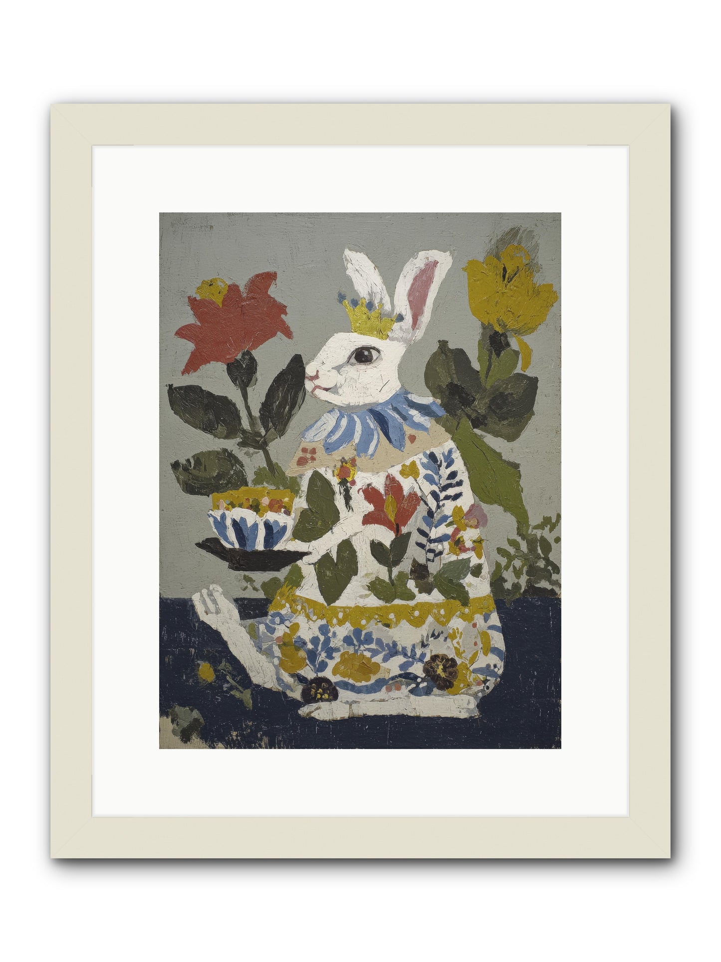 Marigold & Minor Scandals -- Framed Print - White 12x16