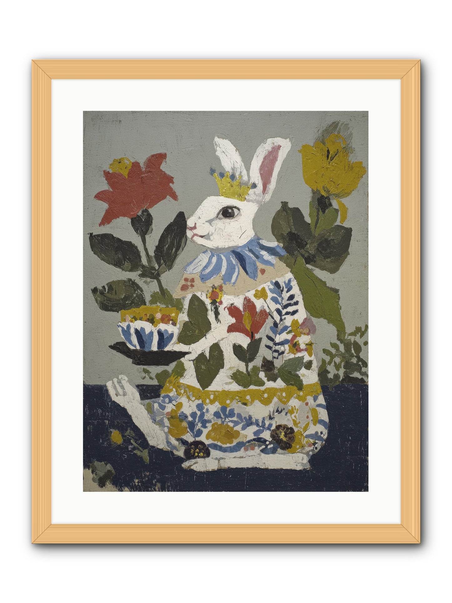 Marigold & Minor Scandals -- Framed Print - Natural 18x24