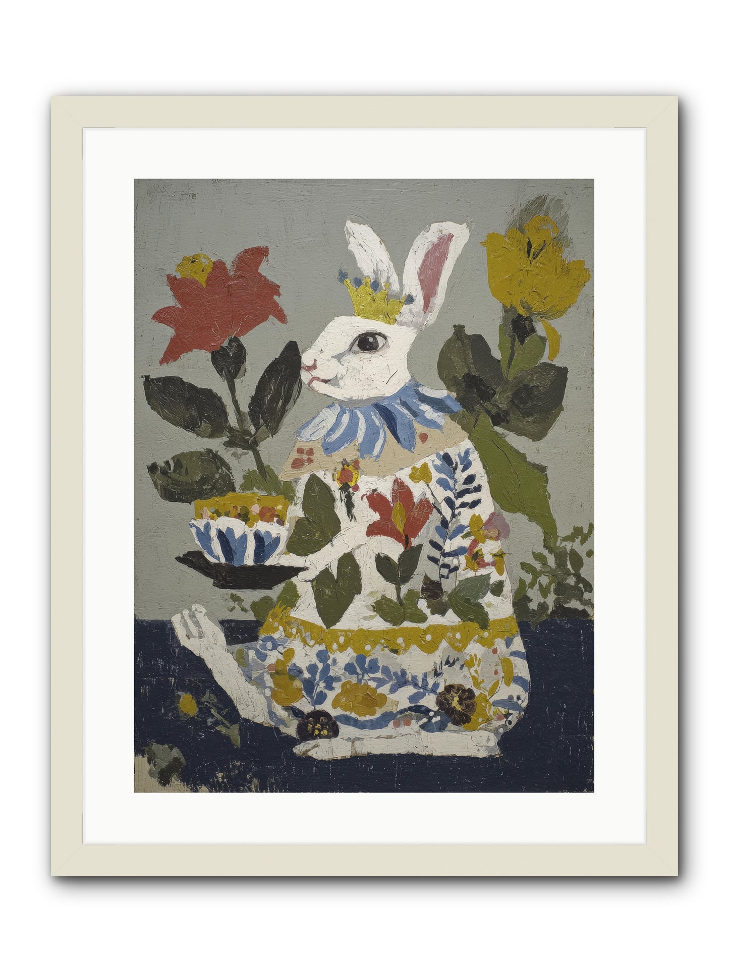 Marigold & Minor Scandals -- Framed Print - White 18x24