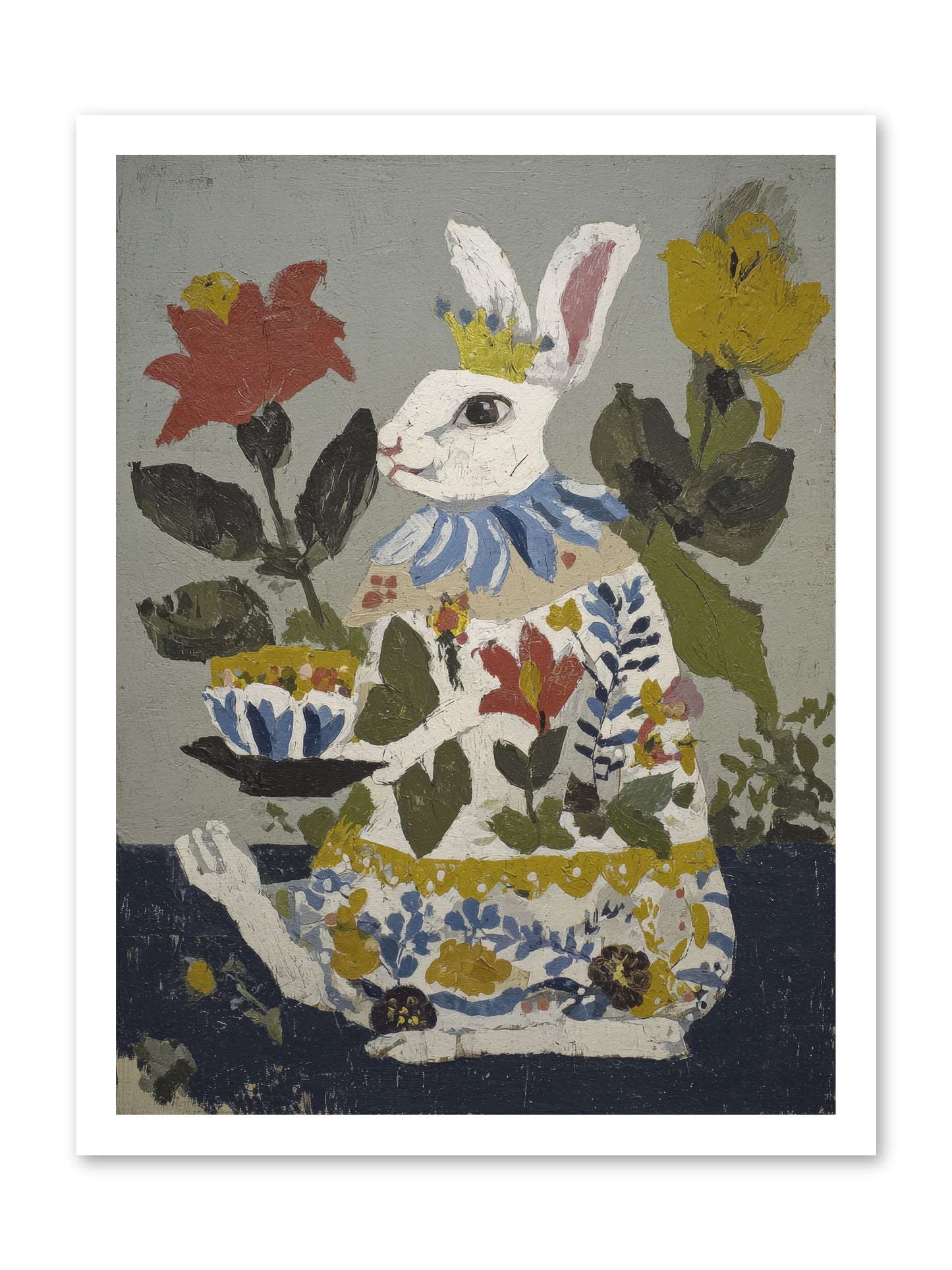 Marigold & Minor Scandals -- Loose Canvas Print 18x24