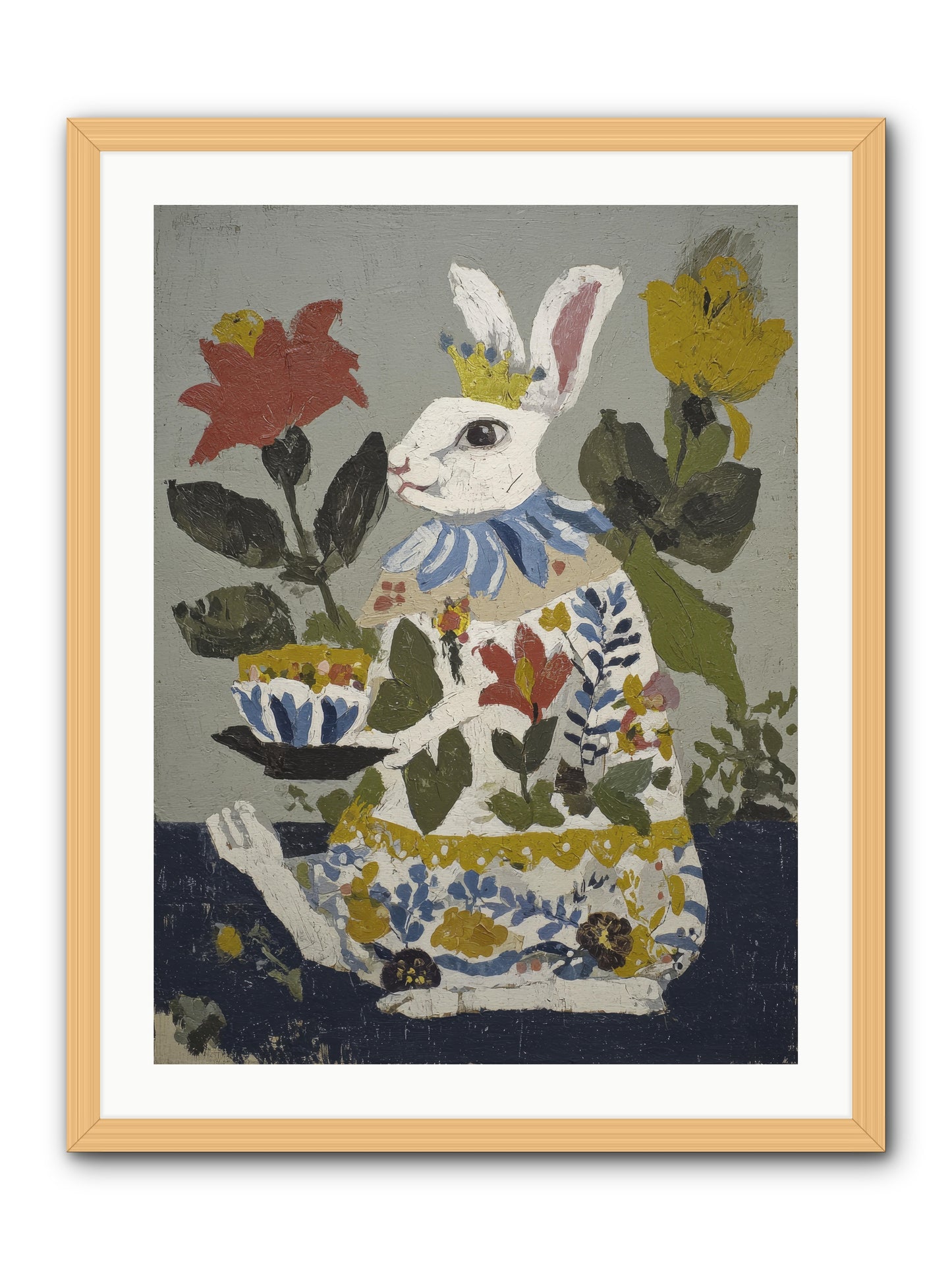 Marigold & Minor Scandals -- Framed Print - Natural 24x32