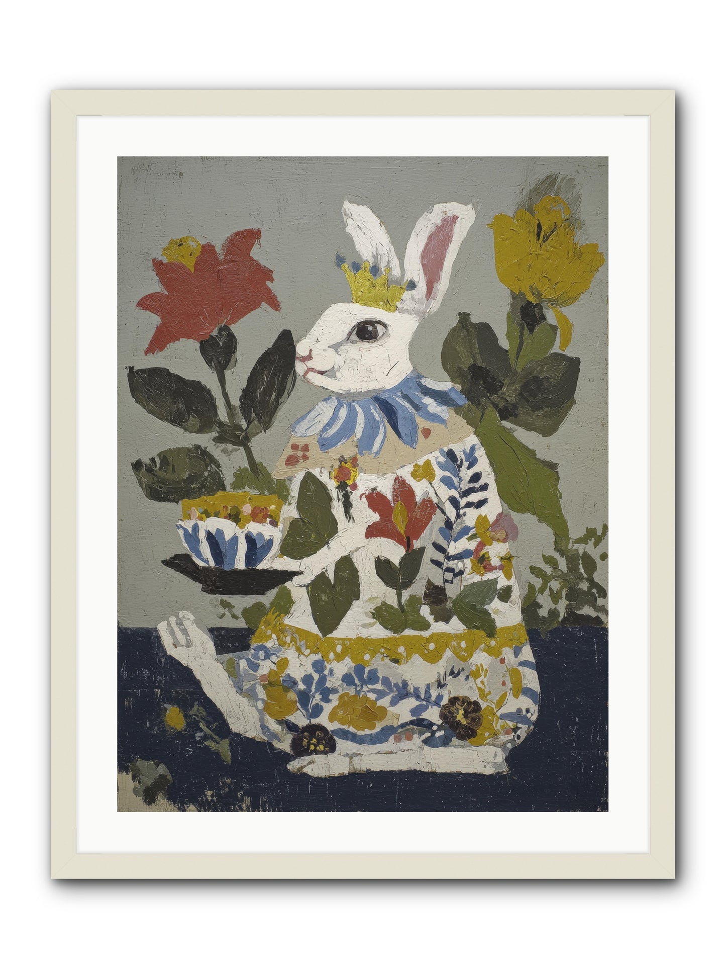 Marigold & Minor Scandals -- Framed Print - White 24x32