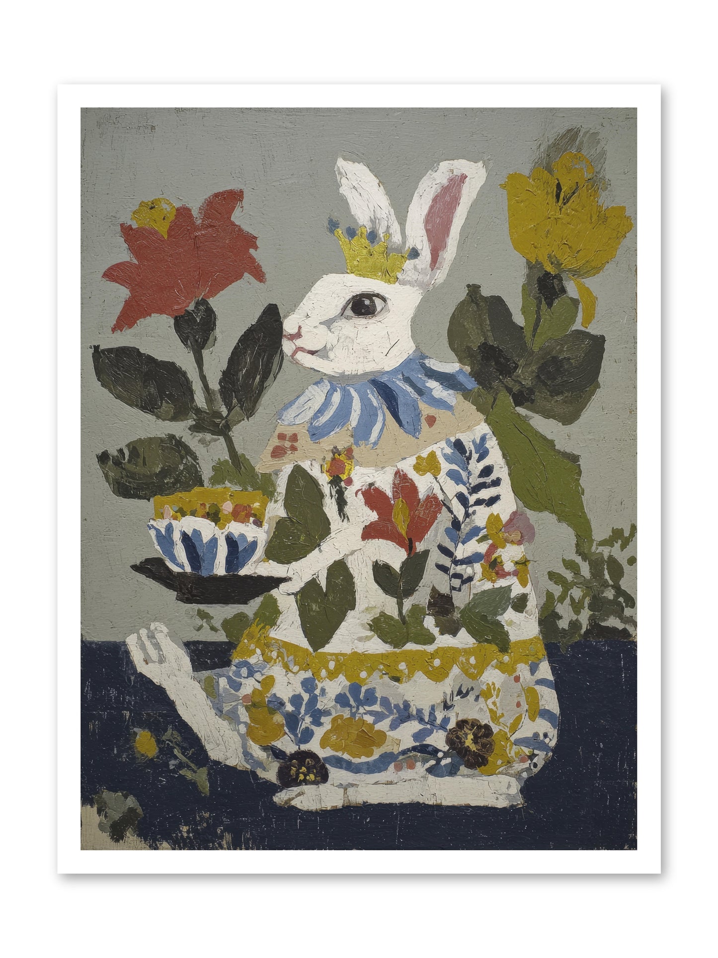 Marigold & Minor Scandals -- Loose Canvas Print 24x32