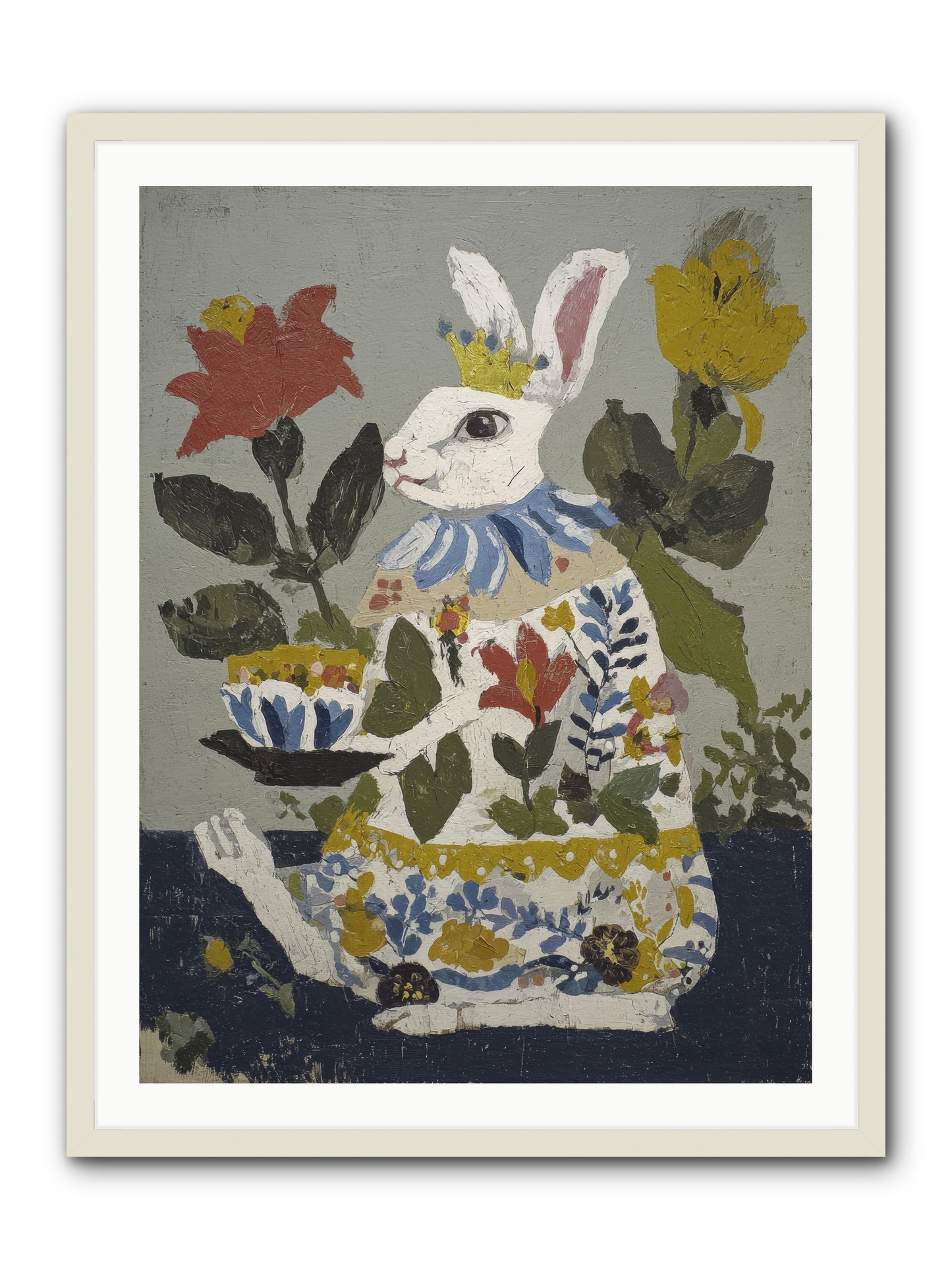 Marigold & Minor Scandals -- Framed Print - White 30x40