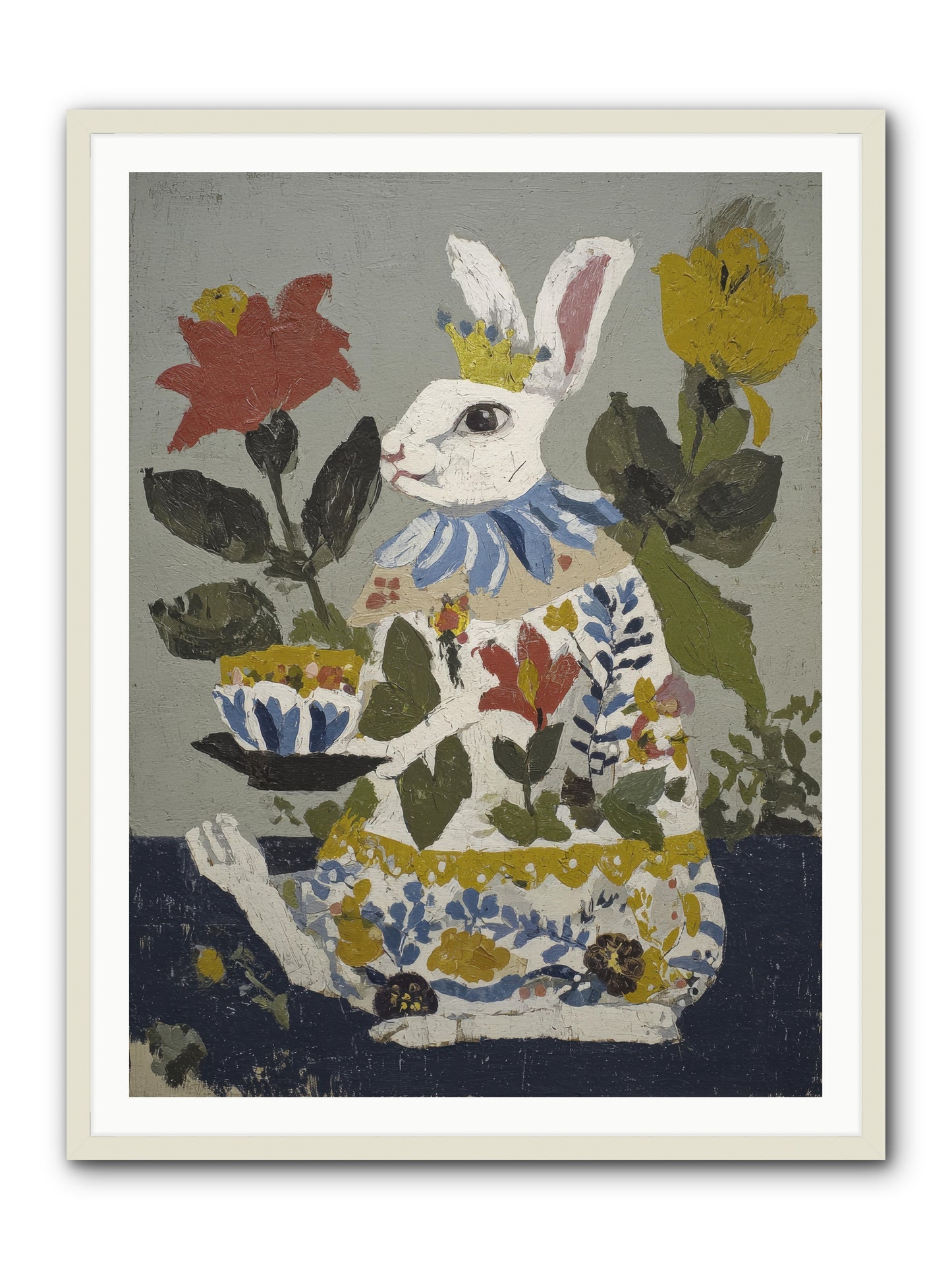 Marigold & Minor Scandals -- Framed Print - White 36x48