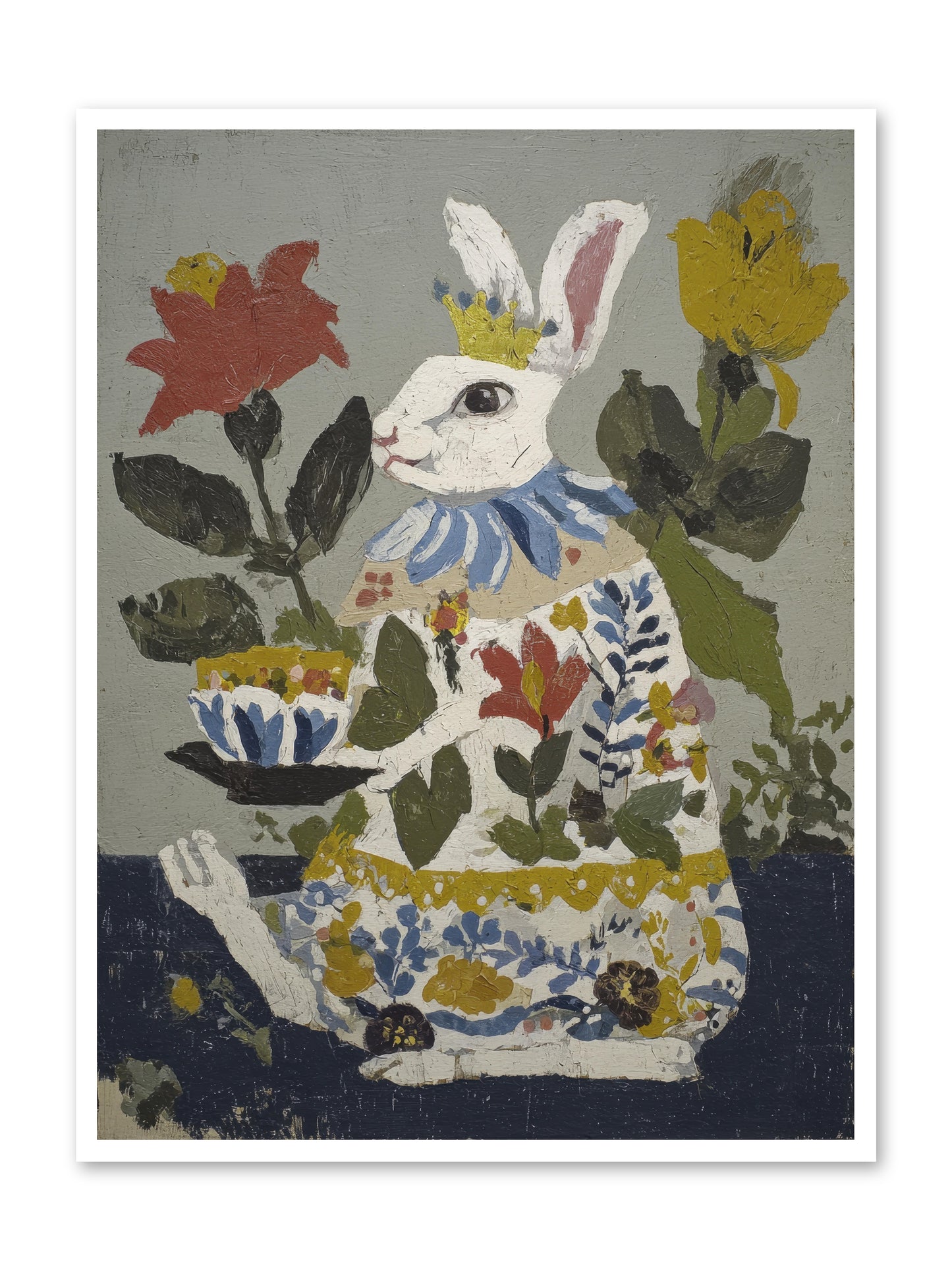 Marigold & Minor Scandals -- Loose Canvas Print 36x48
