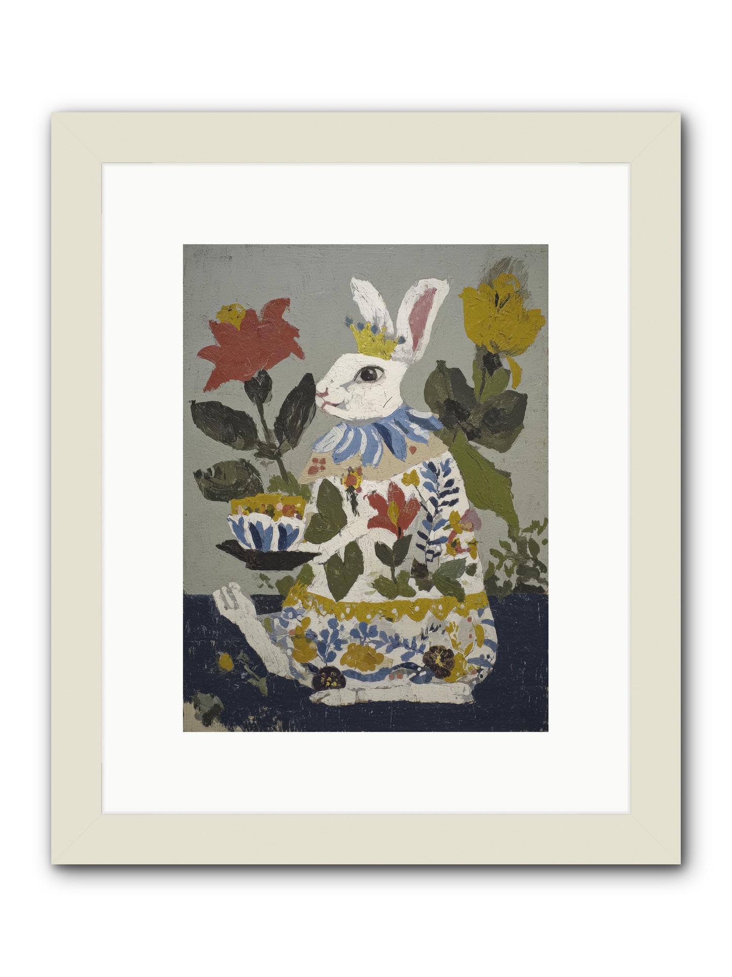 Marigold & Minor Scandals -- Framed Print - White 9x12