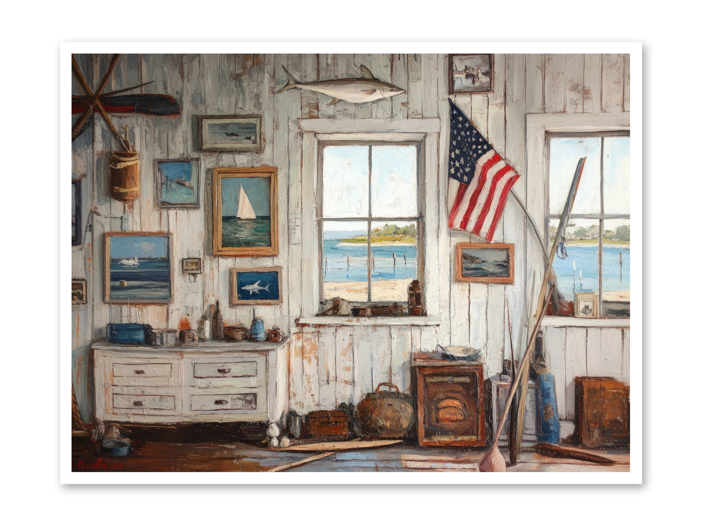 Mariner's Rest -- Loose Canvas Print 48x36