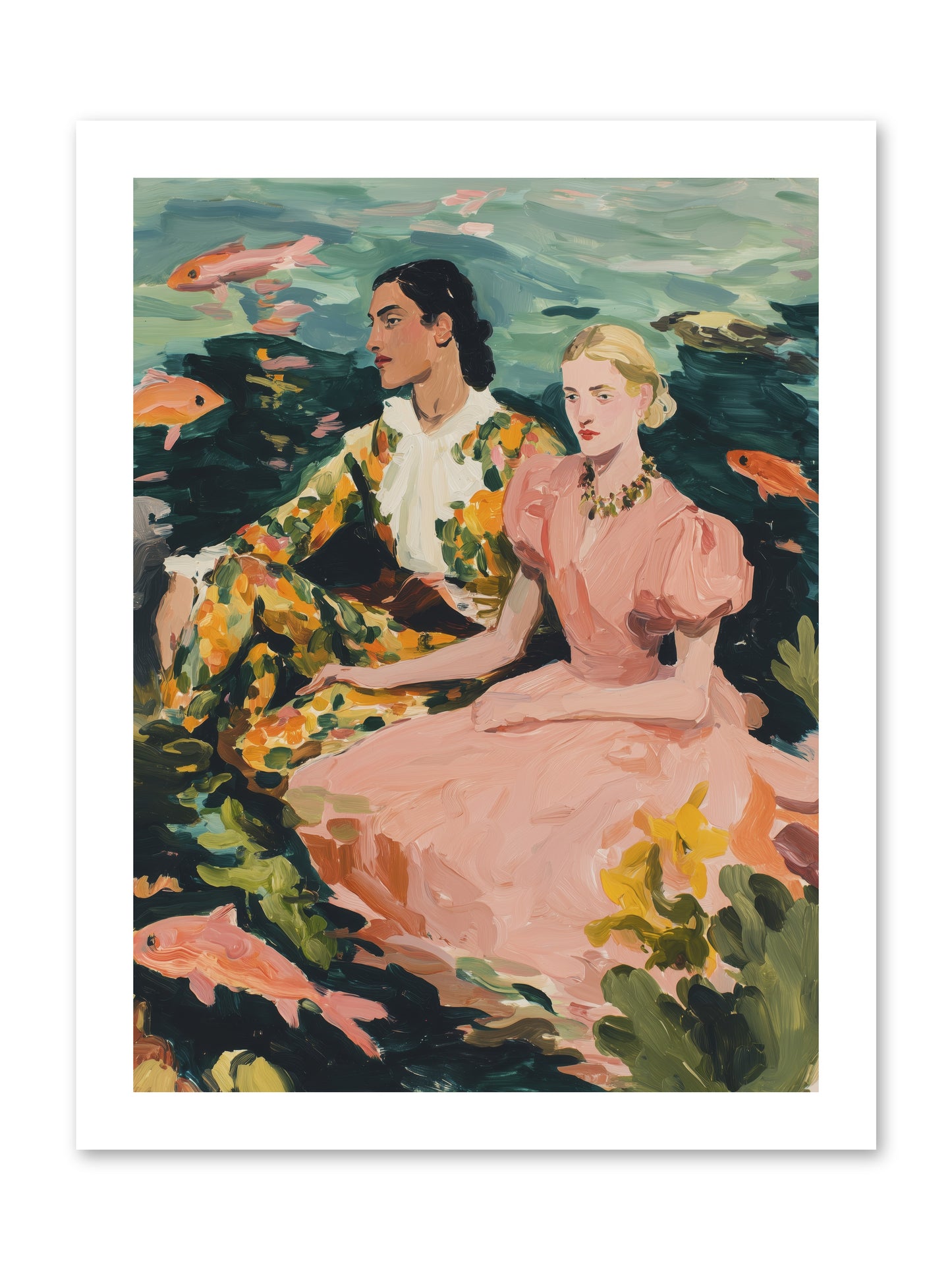 Maritime Affinity -- Loose Canvas Print 12x16