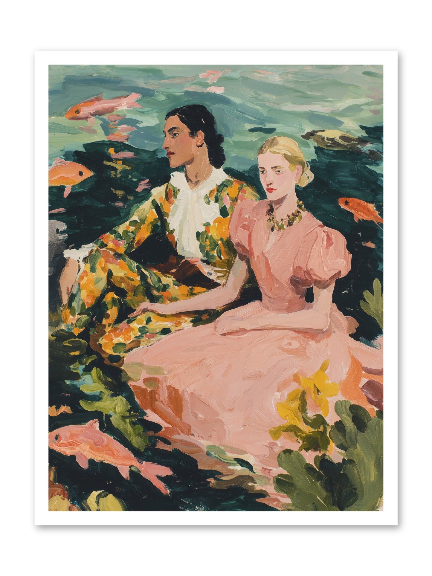 Maritime Affinity -- Loose Canvas Print 24x32