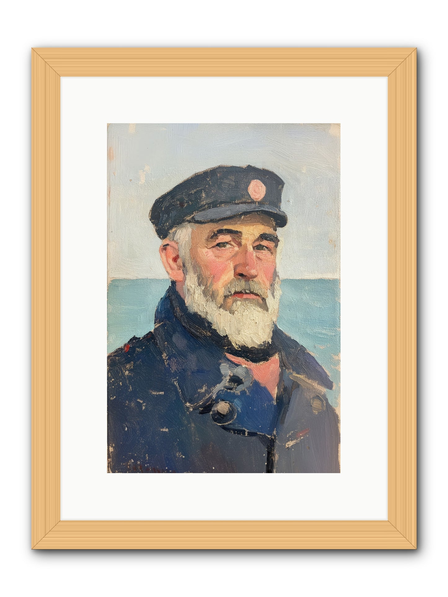 Maritime Legacy -- Framed Print - Natural 10x15