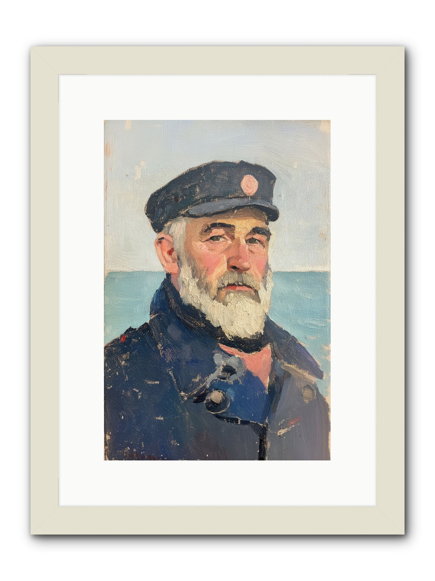 Maritime Legacy -- Framed Print - White 10x15