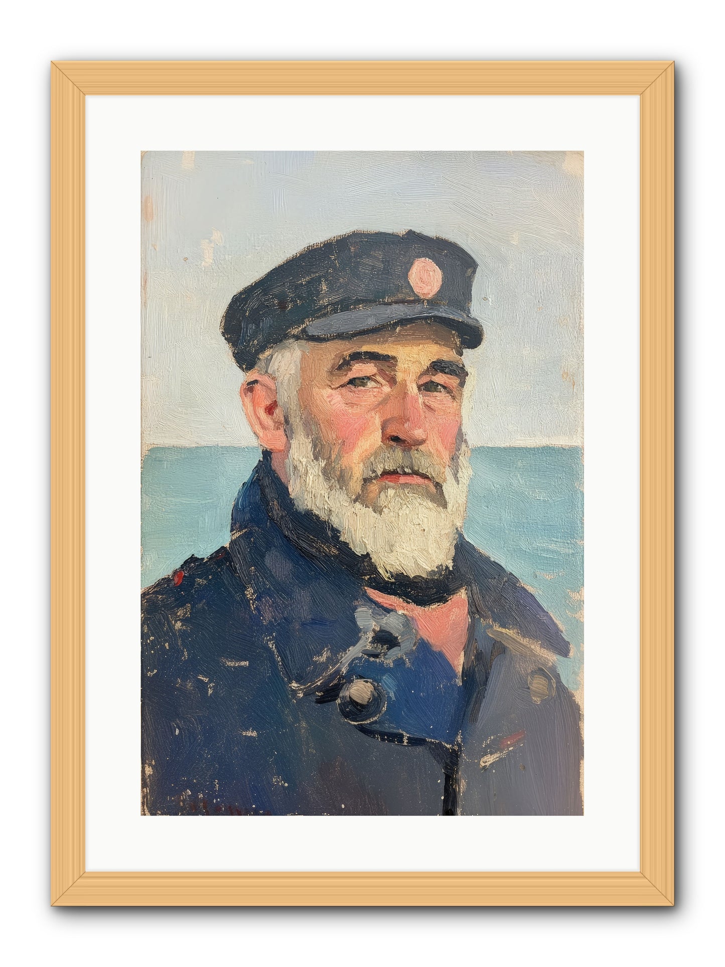 Maritime Legacy -- Framed Print - Natural 16x24