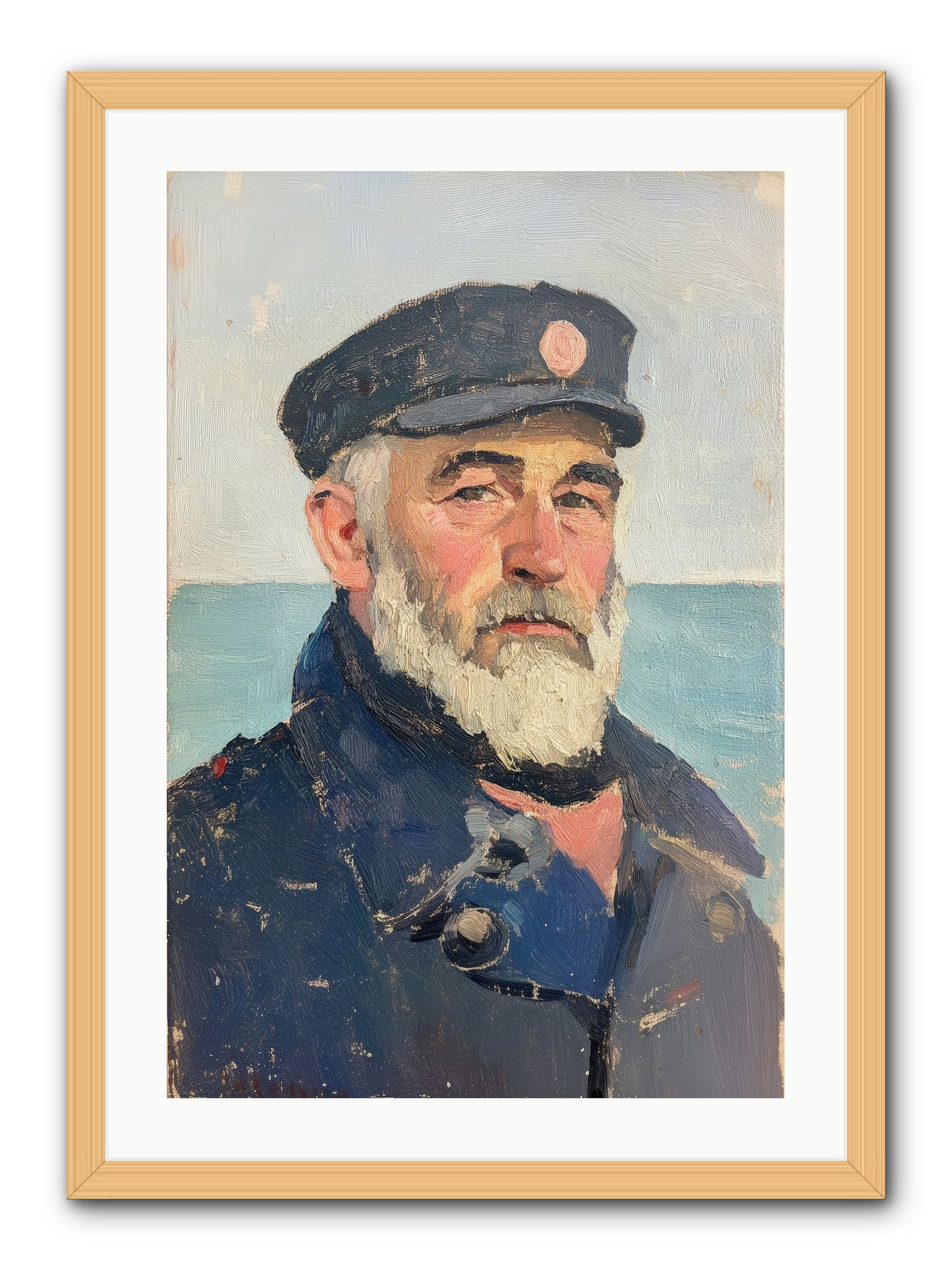 Maritime Legacy -- Framed Print - Natural 20x30