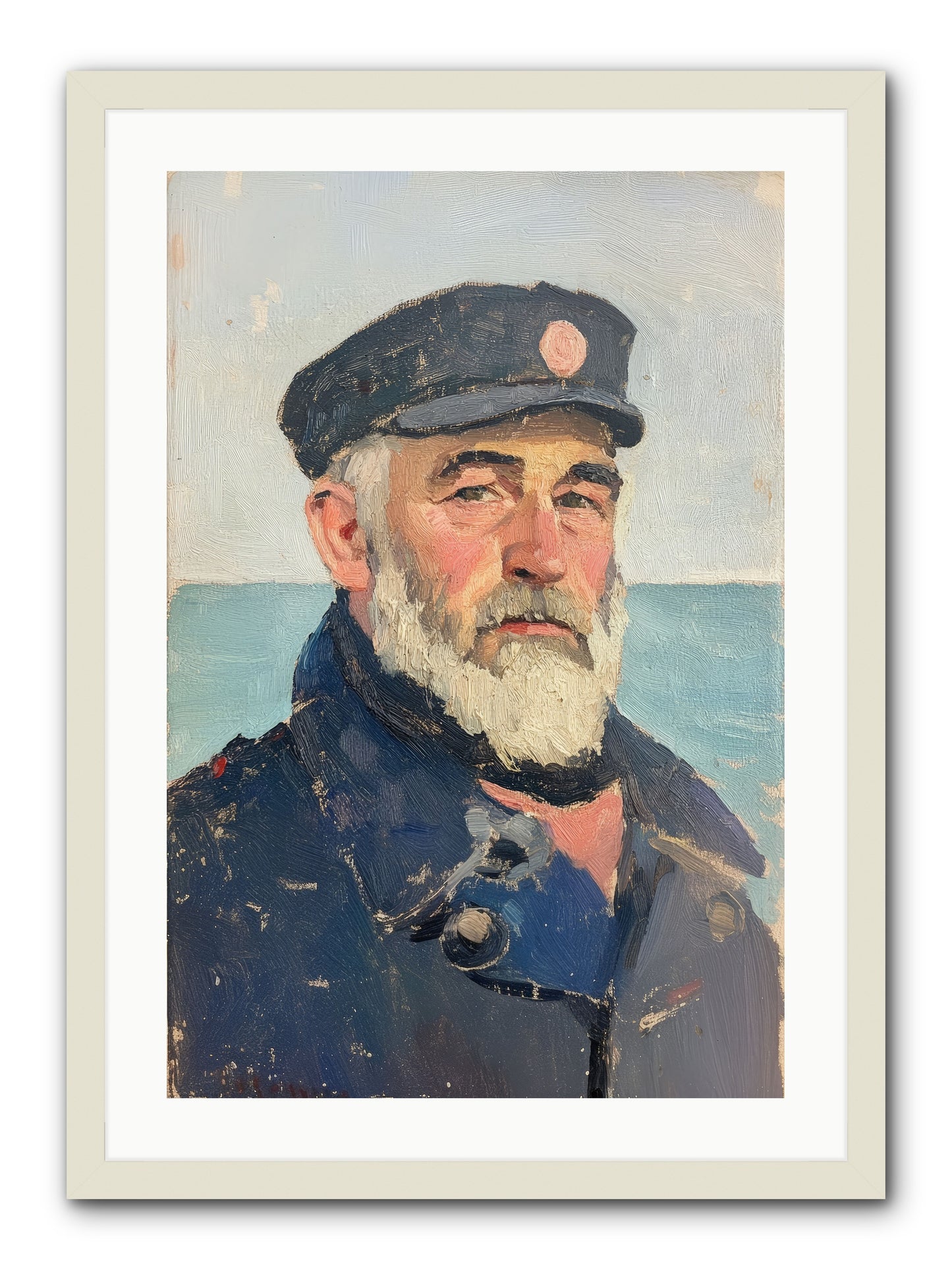 Maritime Legacy -- Framed Print - White 20x30