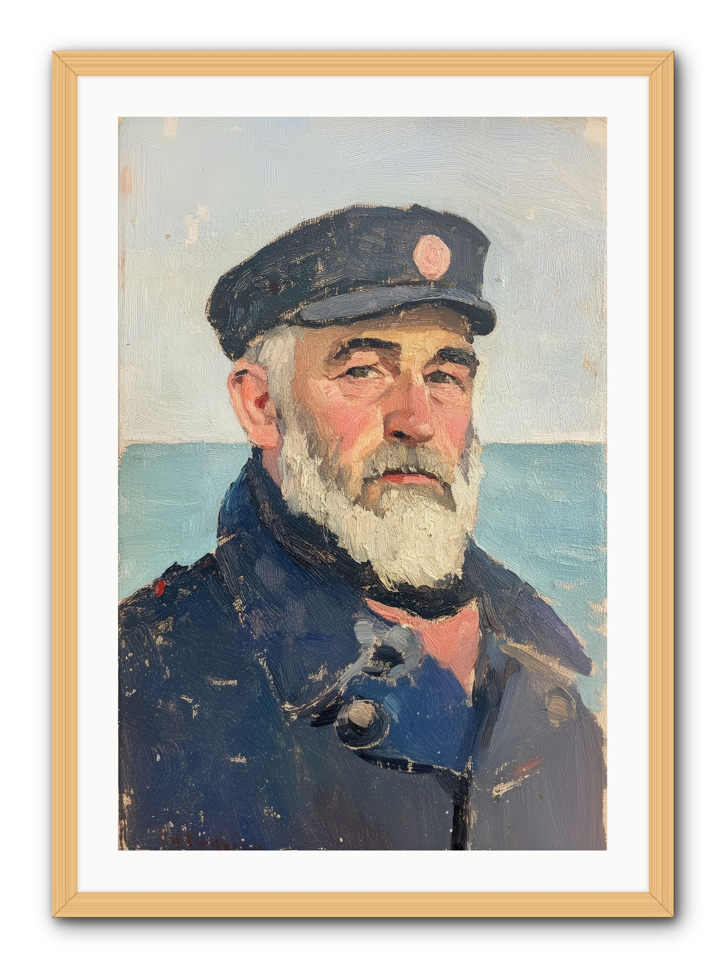 Maritime Legacy -- Framed Print - Natural 24x36