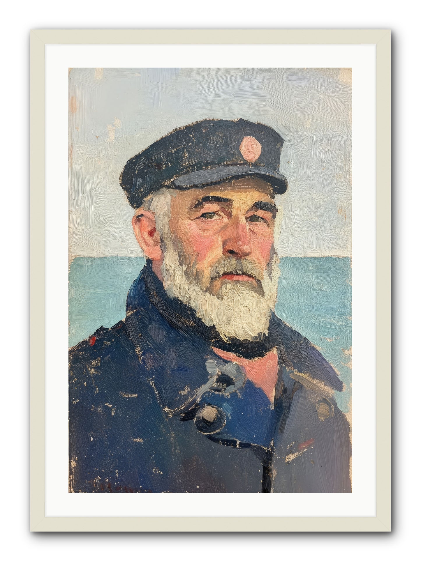 Maritime Legacy -- Framed Print - White 24x36