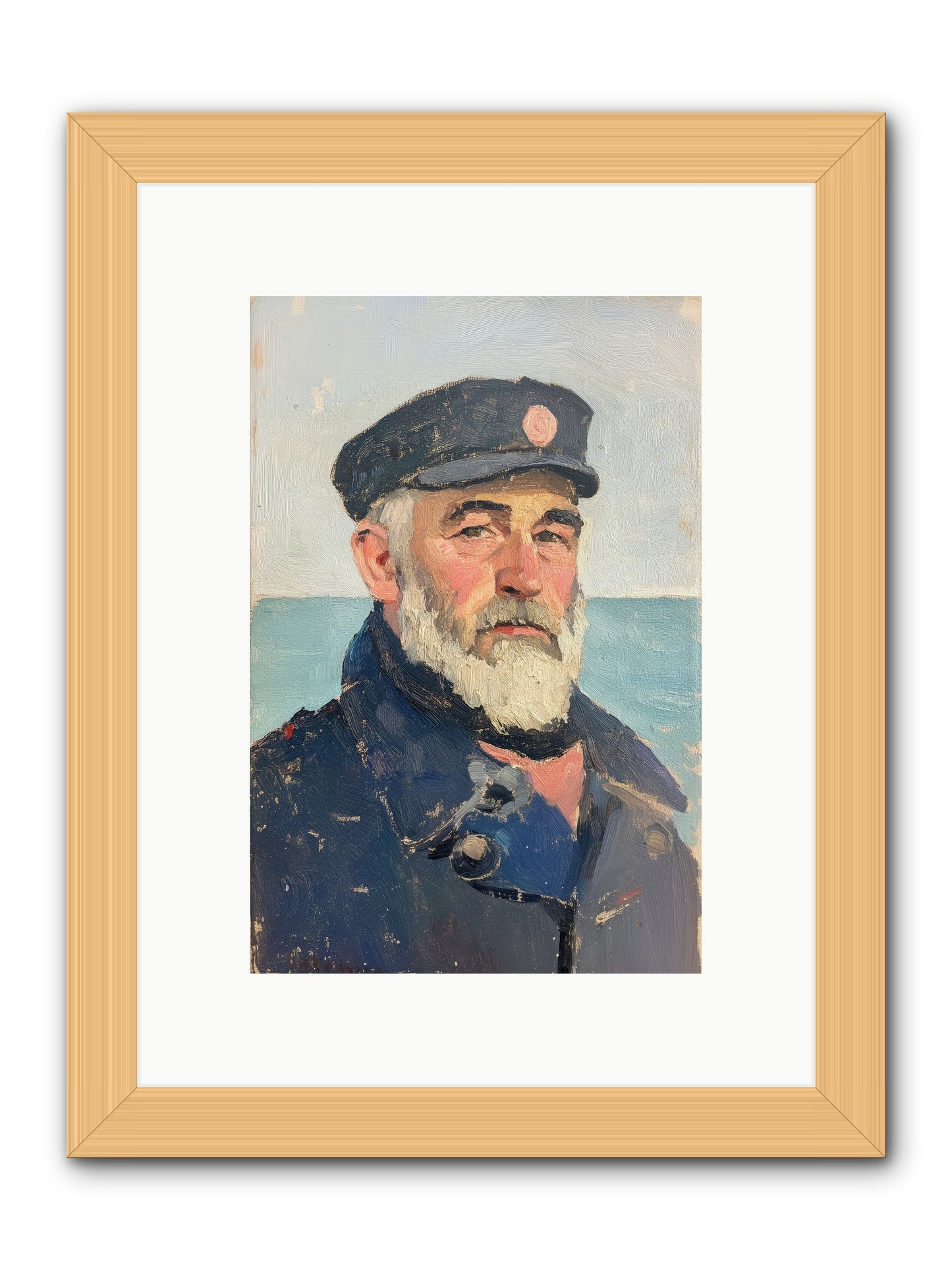 Maritime Legacy -- Framed Print - Natural 8x12