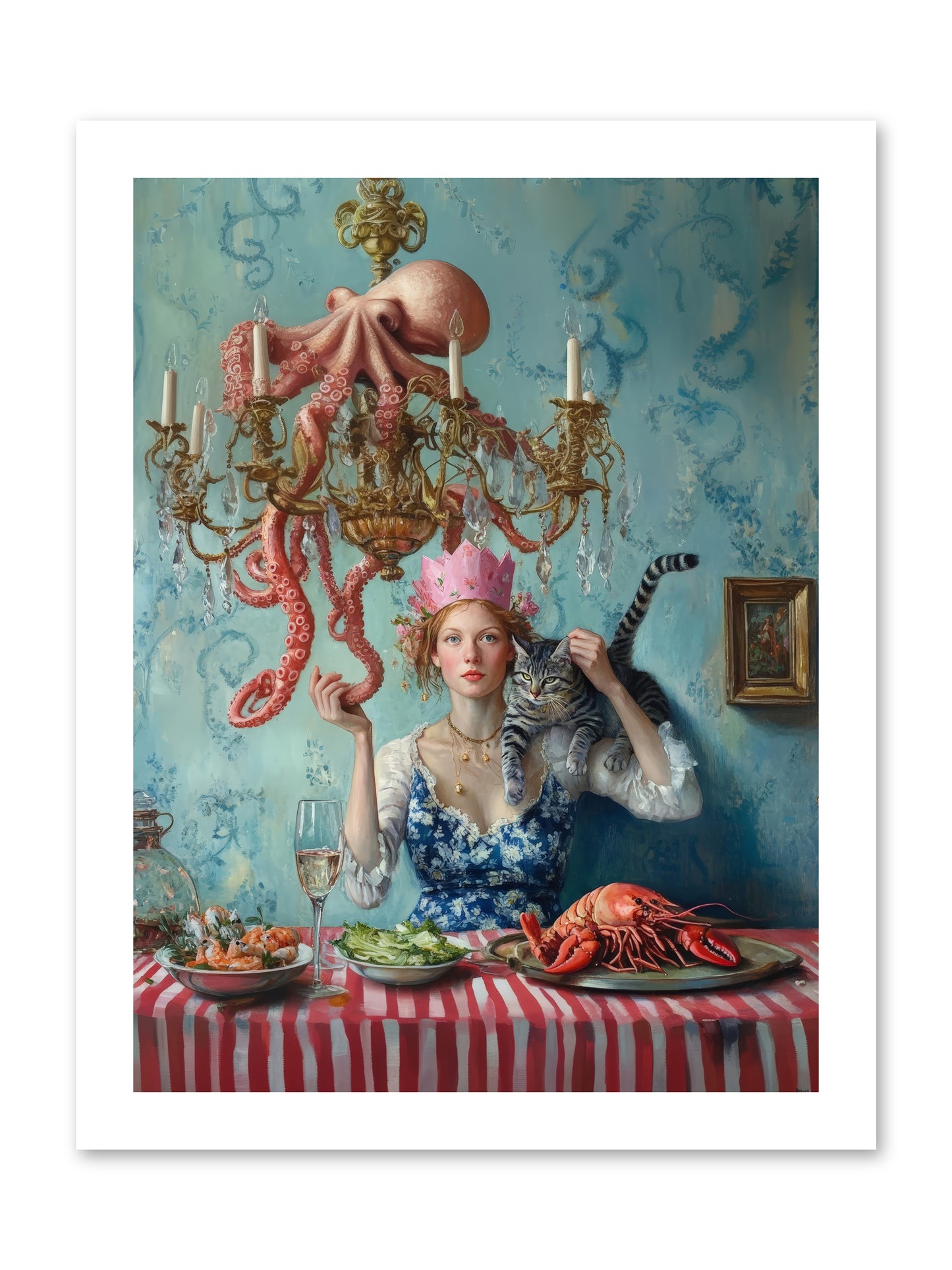 Maritime Manners & Merriment -- Loose Canvas Print 12x16