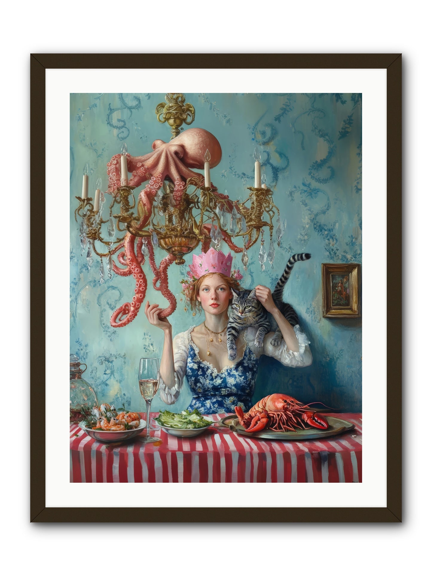 Maritime Manners & Merriment -- Framed Print - Black 24x32