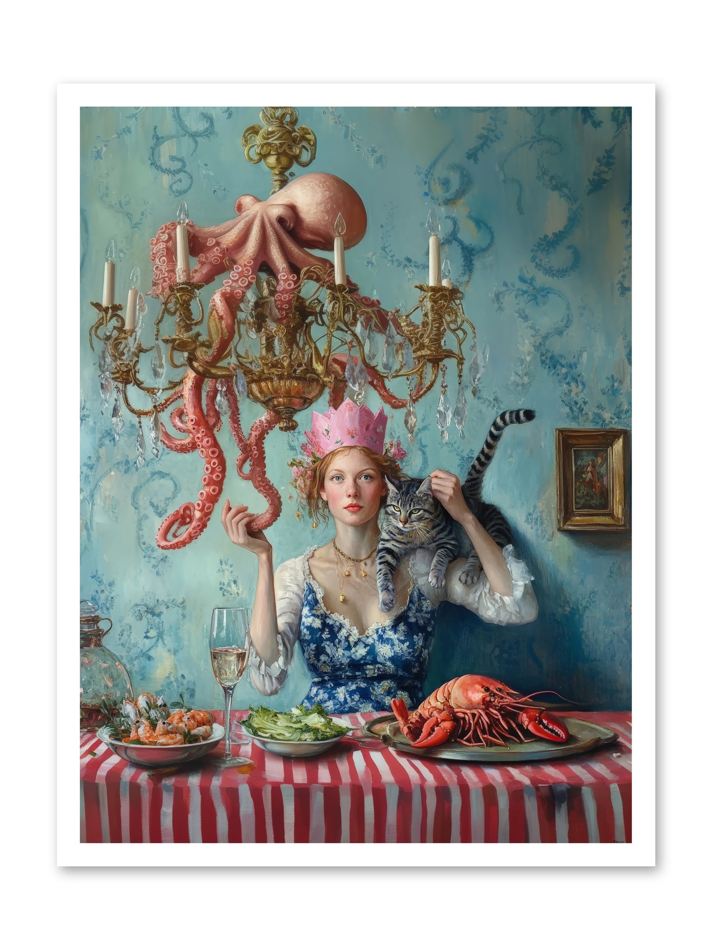 Maritime Manners & Merriment -- Loose Canvas Print 24x32