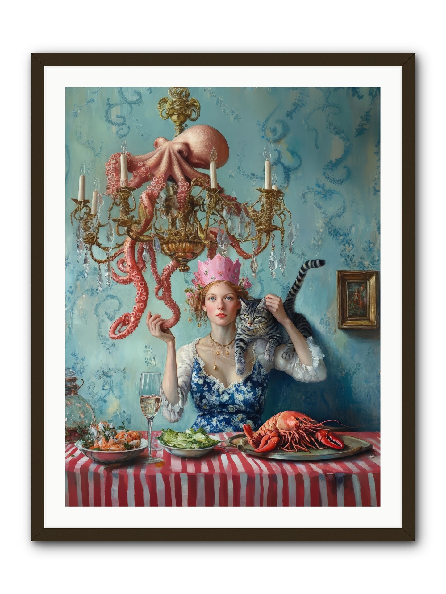 Maritime Manners & Merriment -- Framed Print - Black 30x40