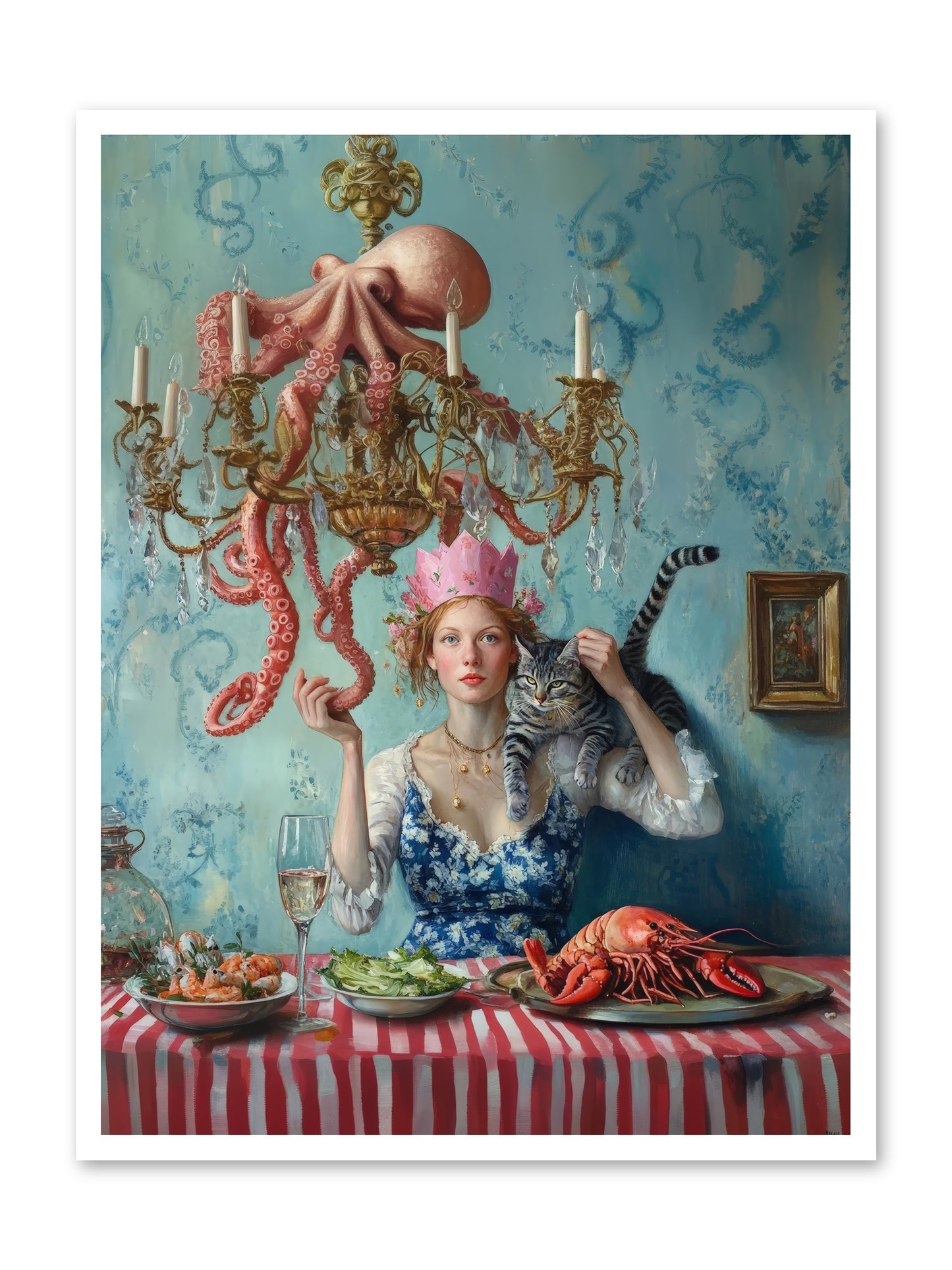 Maritime Manners & Merriment -- Loose Canvas Print 30x40