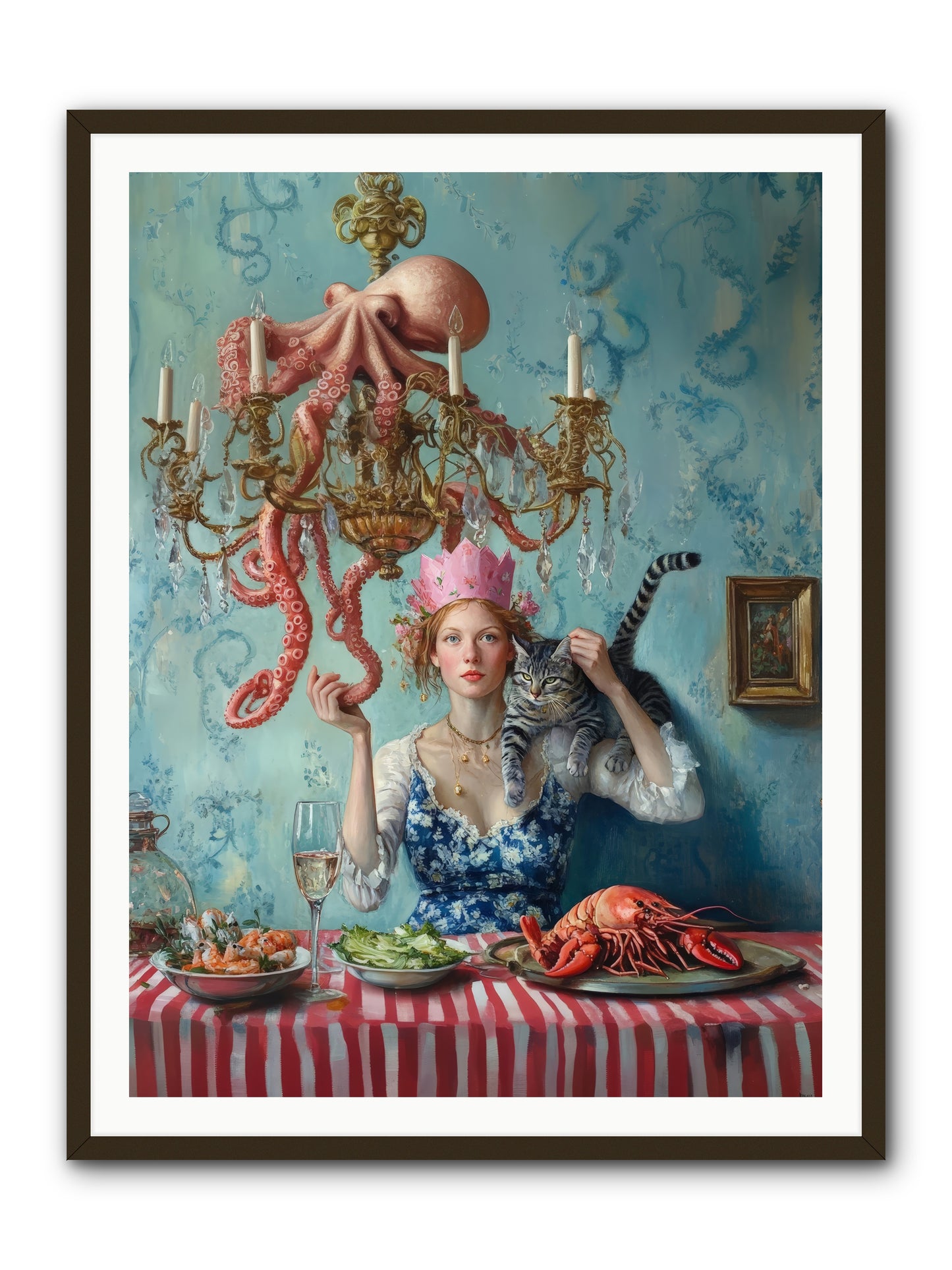Maritime Manners & Merriment -- Framed Print - Black 36x48