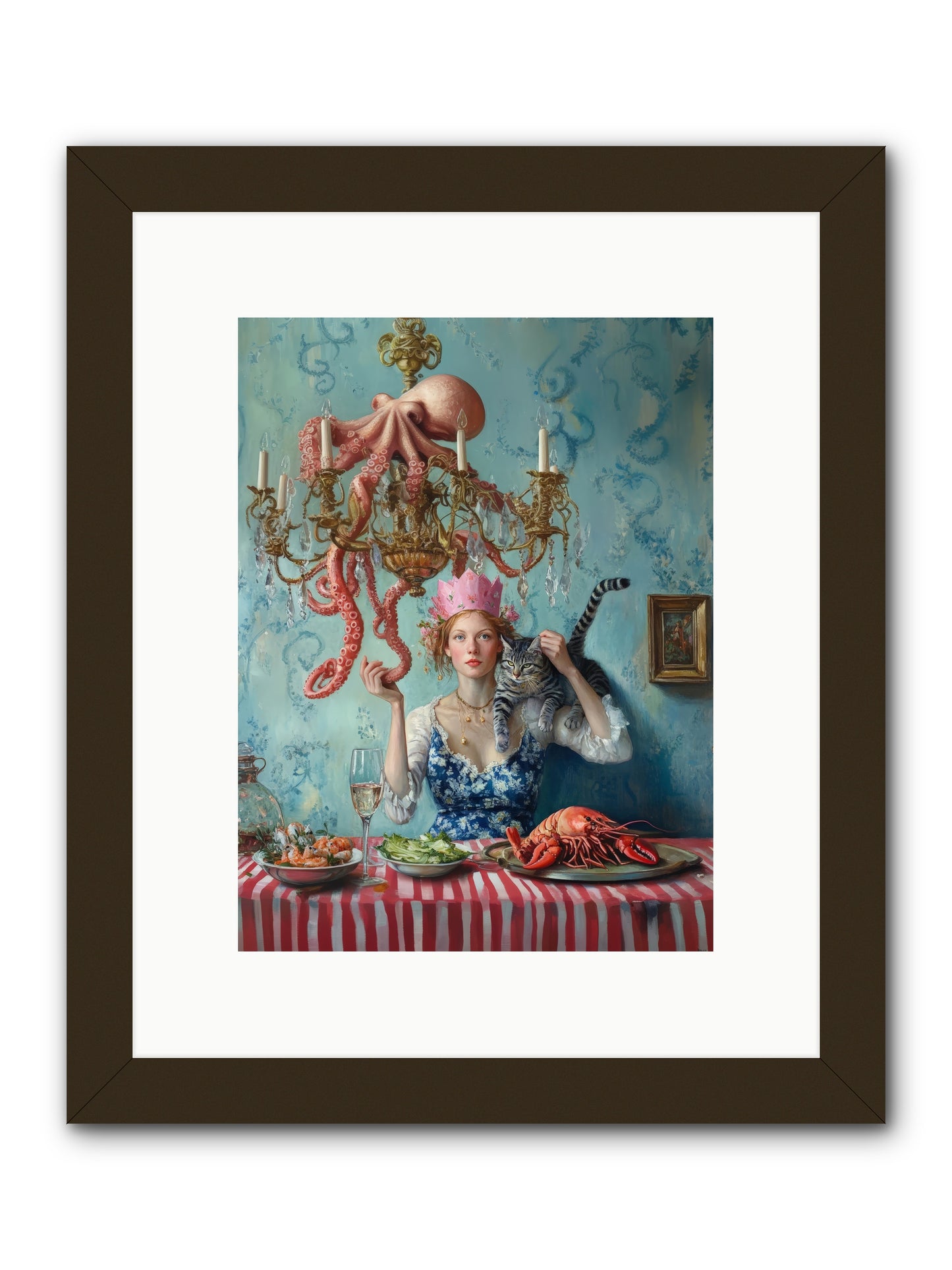 Maritime Manners & Merriment -- Framed Print - Black 9x12