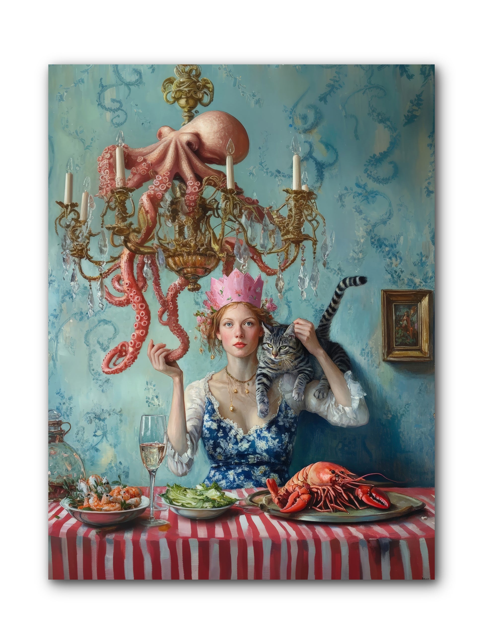 Maritime Manners & Merriment -- Wrapped Canvas 9x12