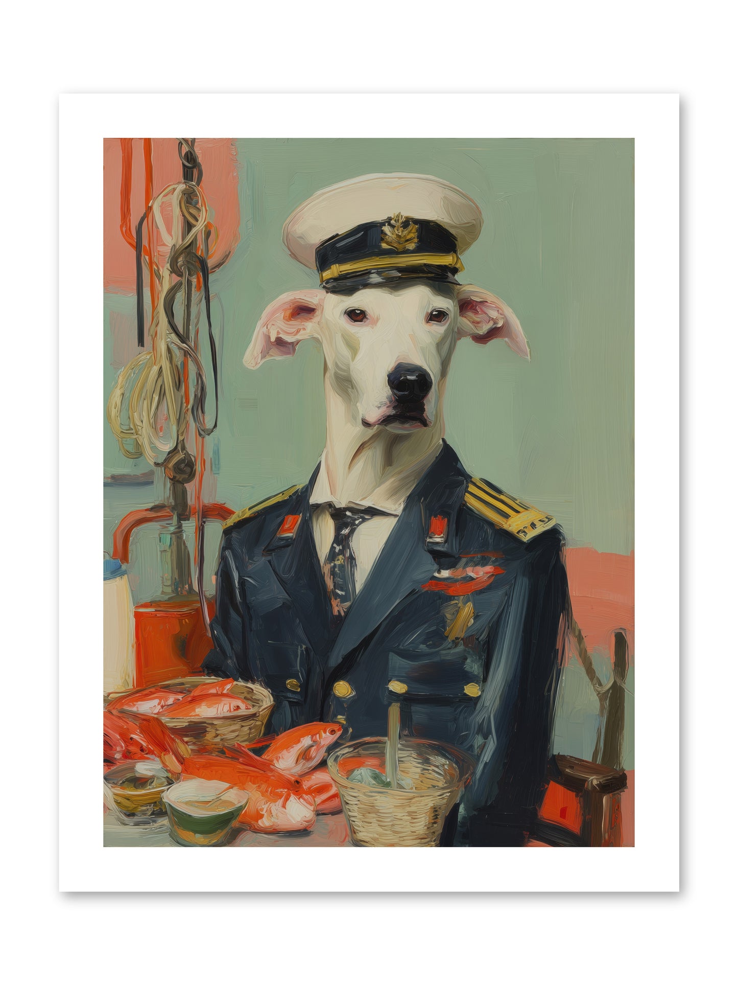 Maritime Mate -- Paper Print 12x16