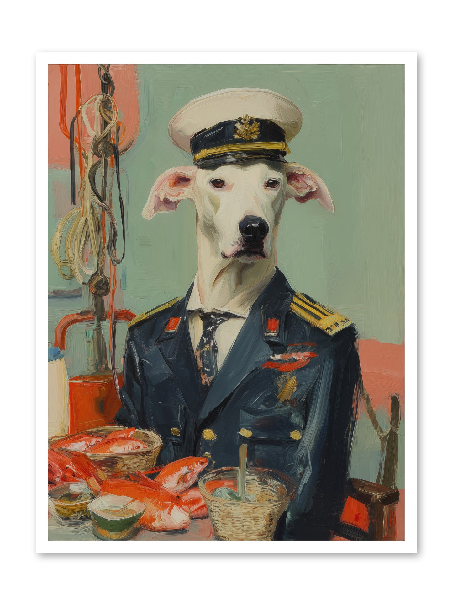 Maritime Mate -- Loose Canvas Print 30x40