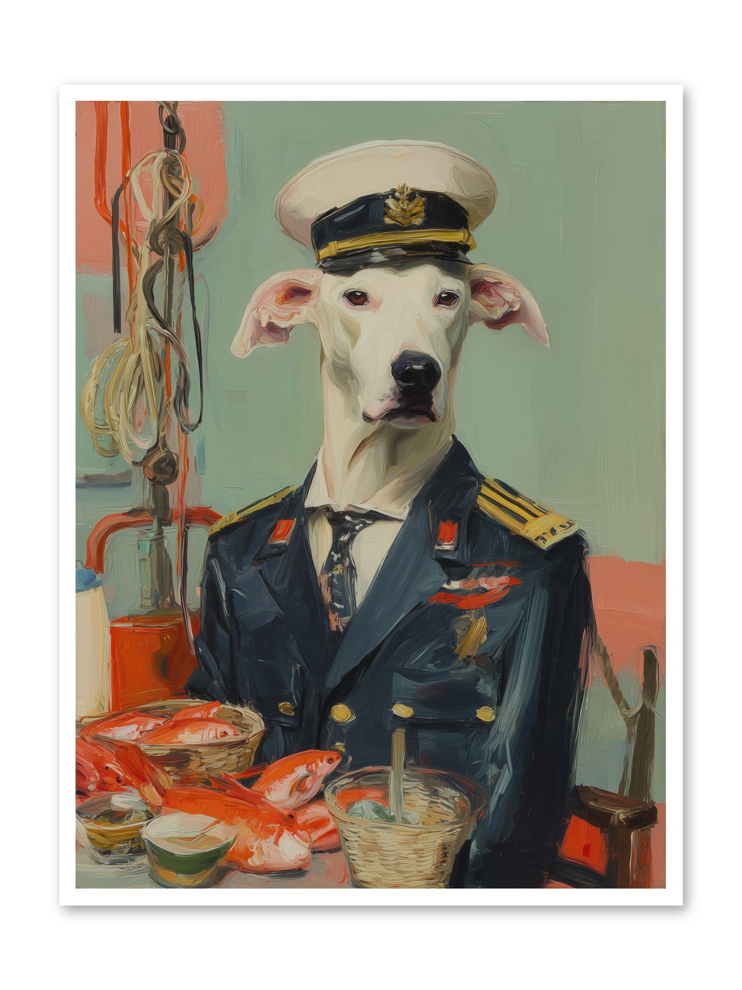 Maritime Mate -- Loose Canvas Print 36x48